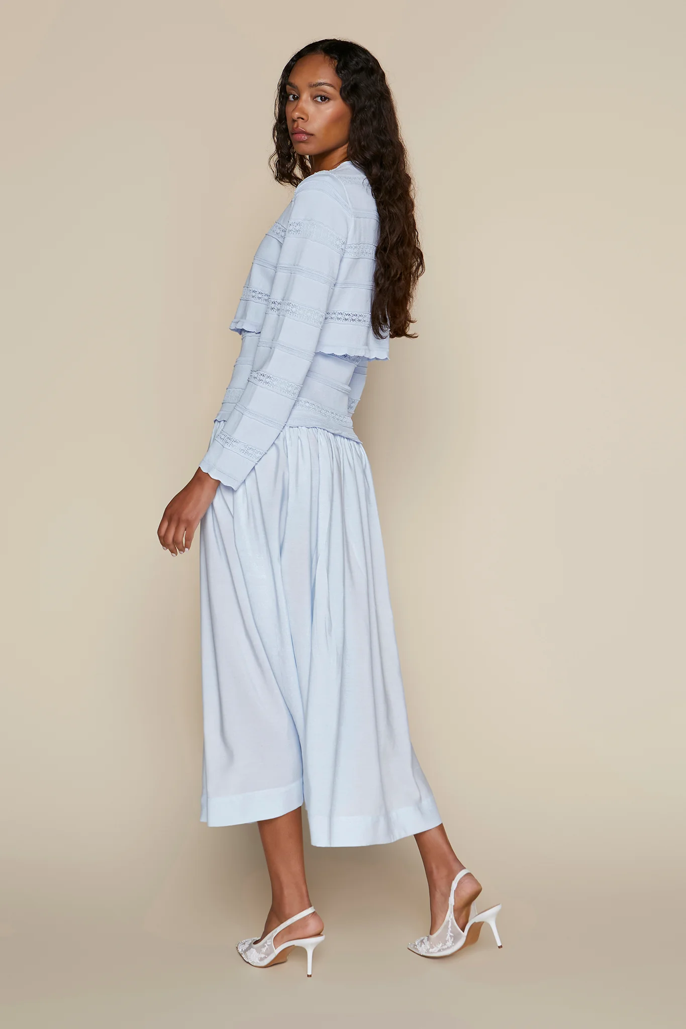 Apparalel Amur Dress Pale Blue - Image 3