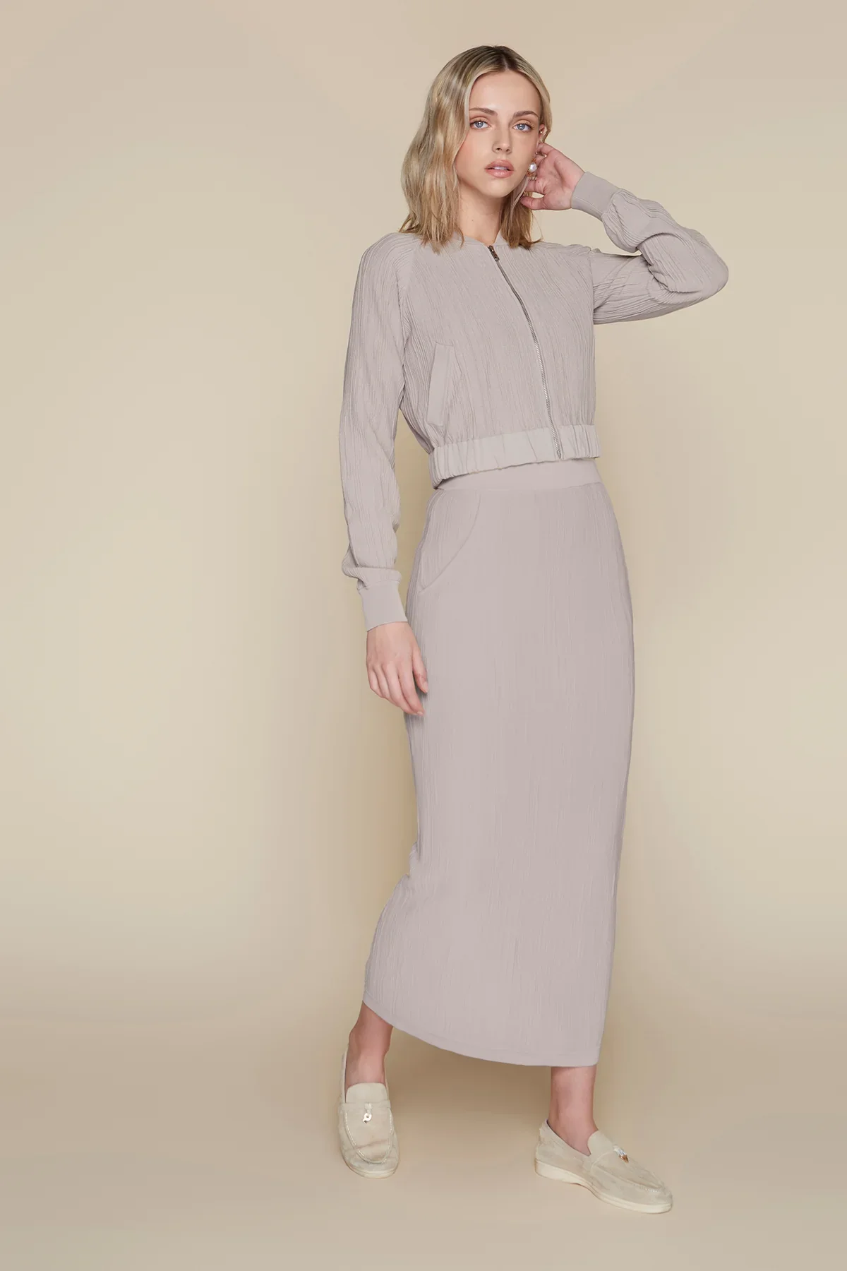 Apparalel Cannes Skirt Bone - Image 2