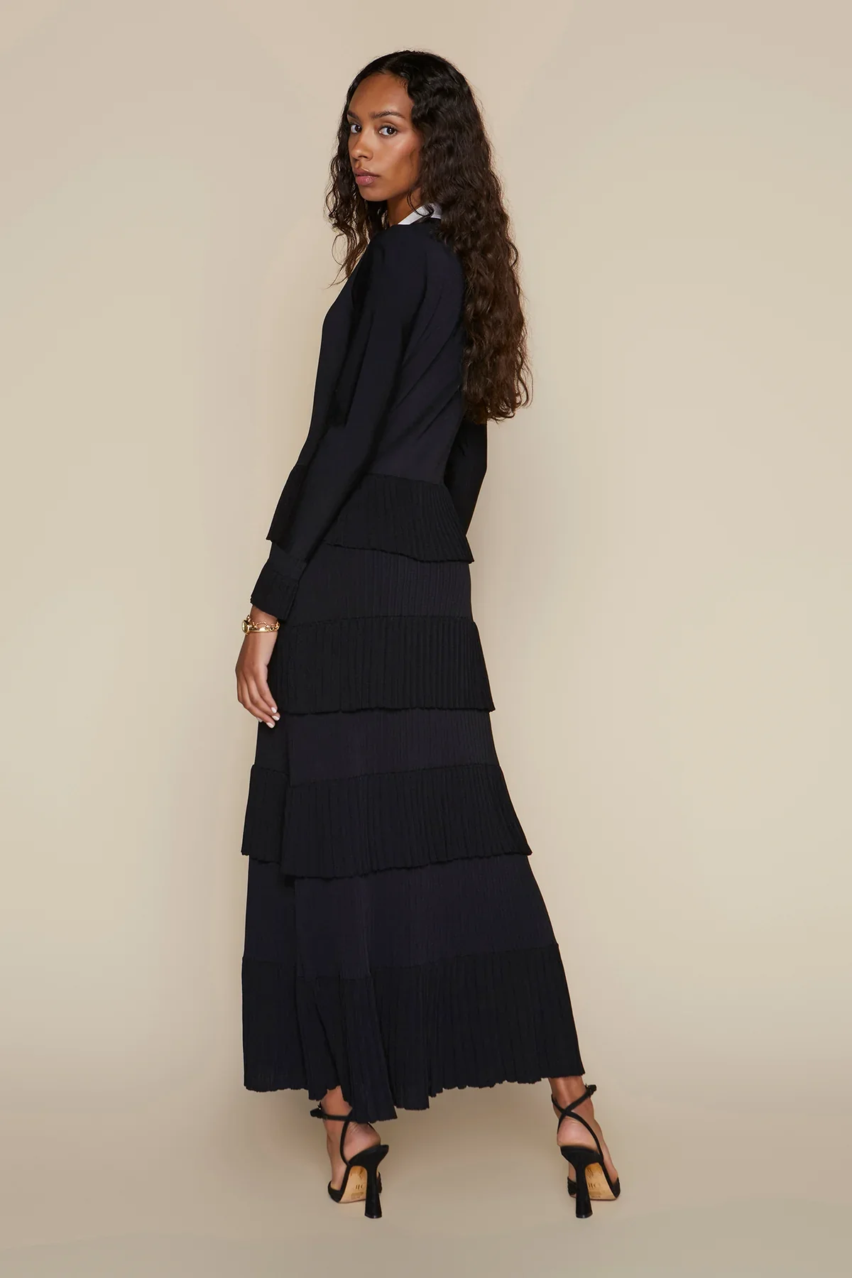 Apparalel Lena Dress Black - Image 3