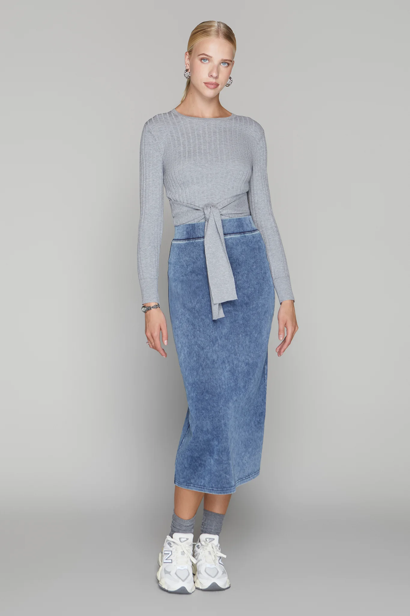 Apparalel Palmer Sweater Feather Gray - Image 2