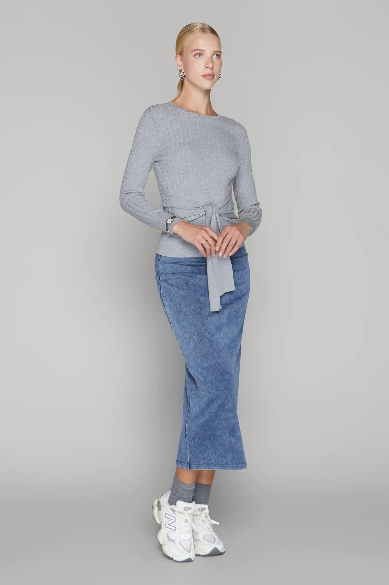 Apparalel Palmer Sweater Feather Gray - Image 3