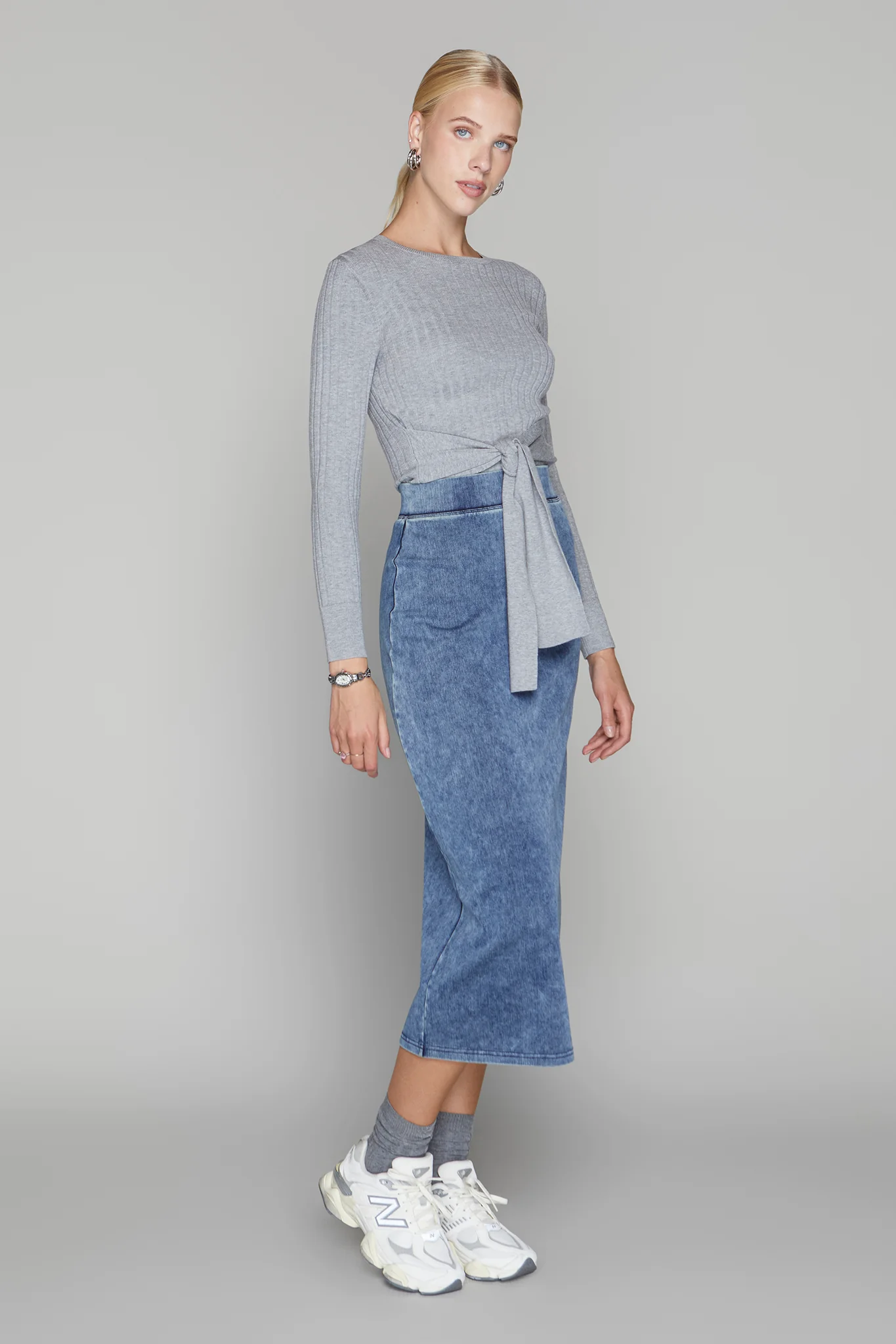 Apparalel Palmer Sweater Feather Gray - Image 4