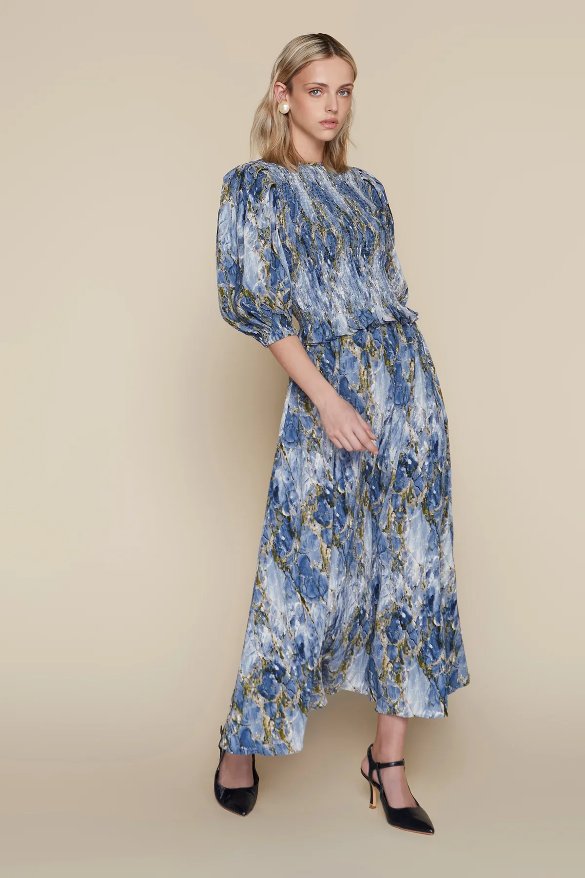 Apparalel Tavira Skirt Slate Haze - Image 2