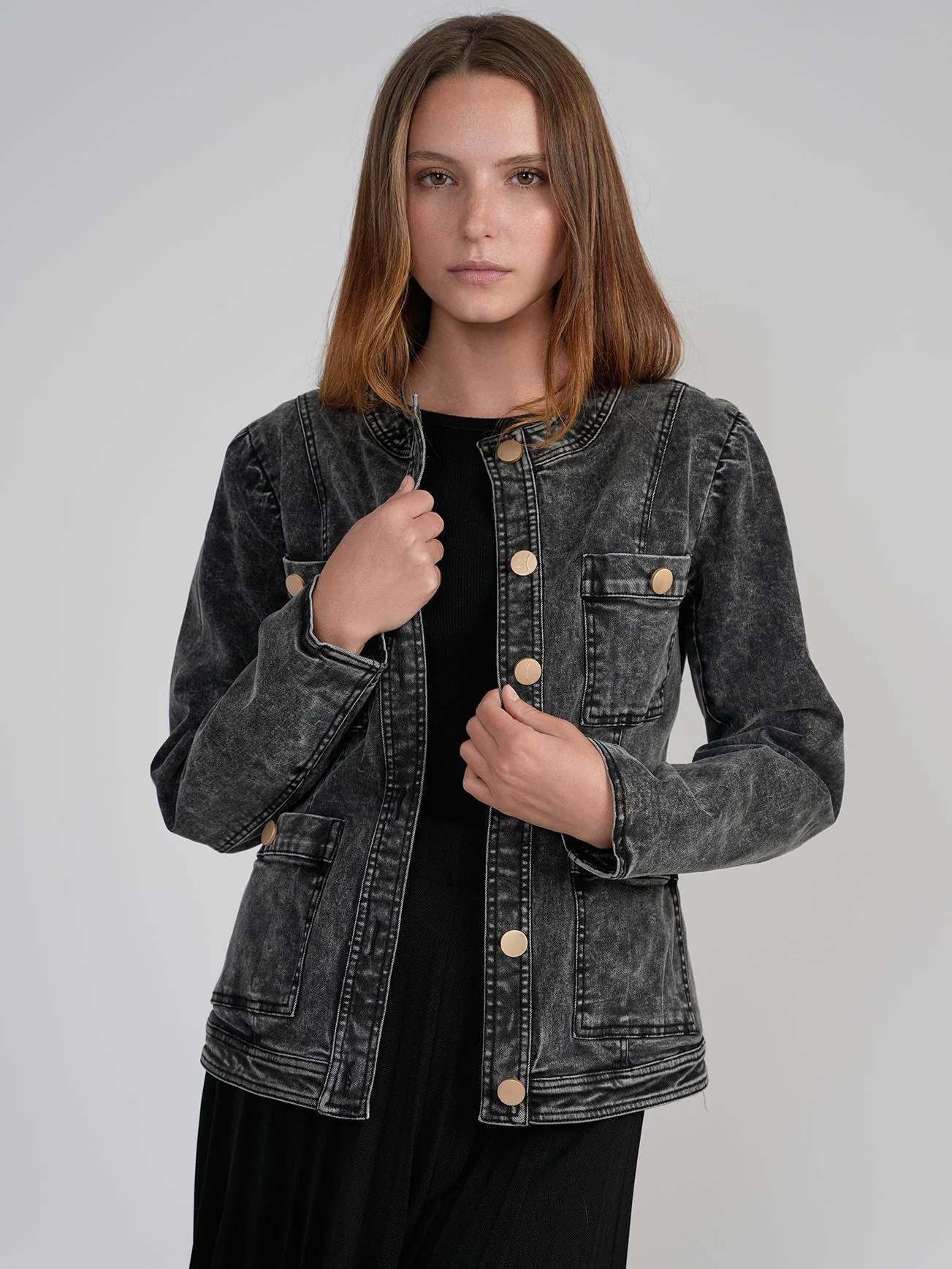 Bliss Acid Wash Jacket - Image 7