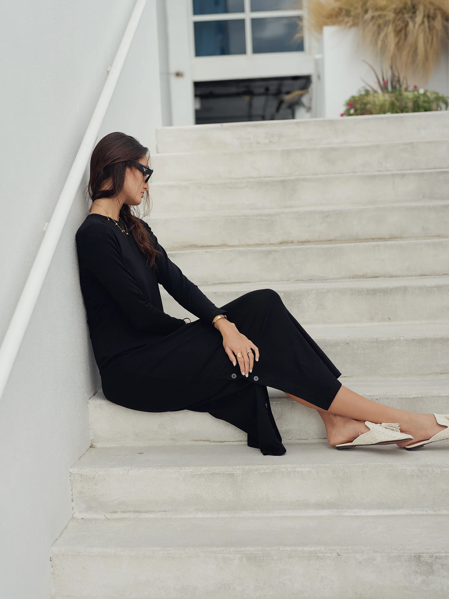 Bliss Side Button Summer Dress - Image 3
