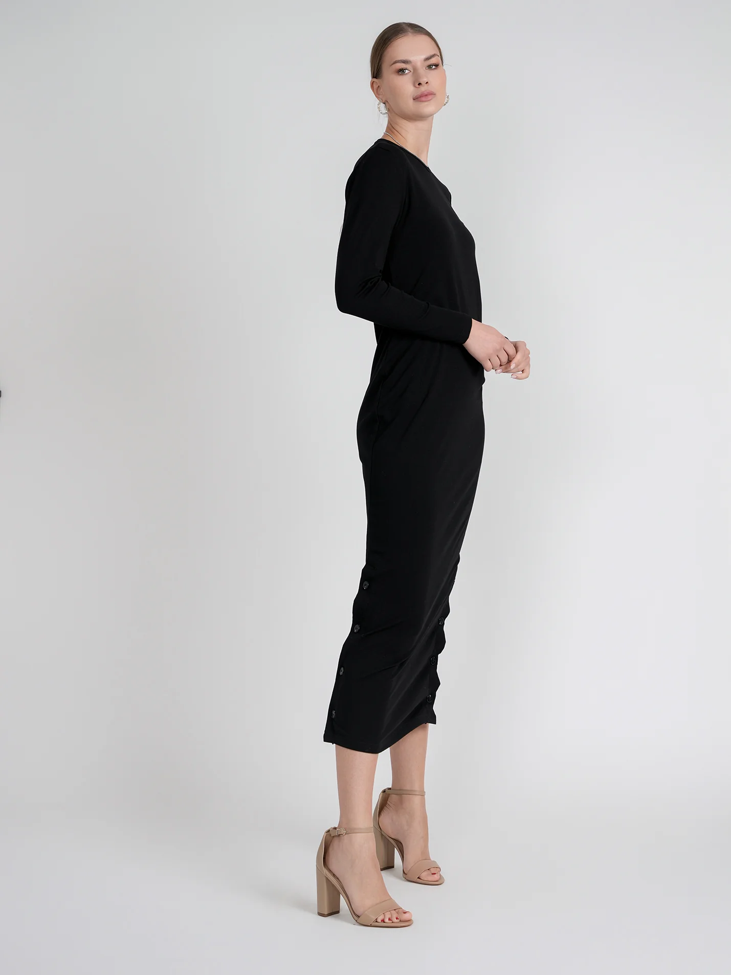 Bliss Side Button Summer Dress - Image 5