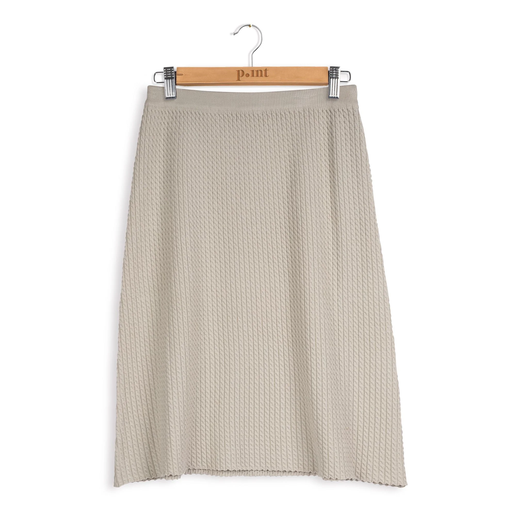 Point Cable Aline Skirt - Image 3