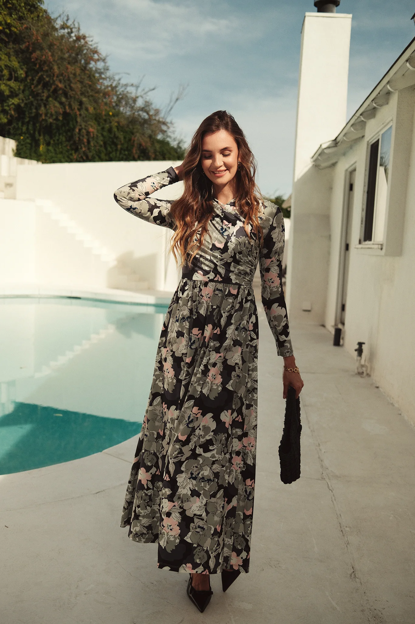 Bliss Crossover Maxi Floral - Image 3
