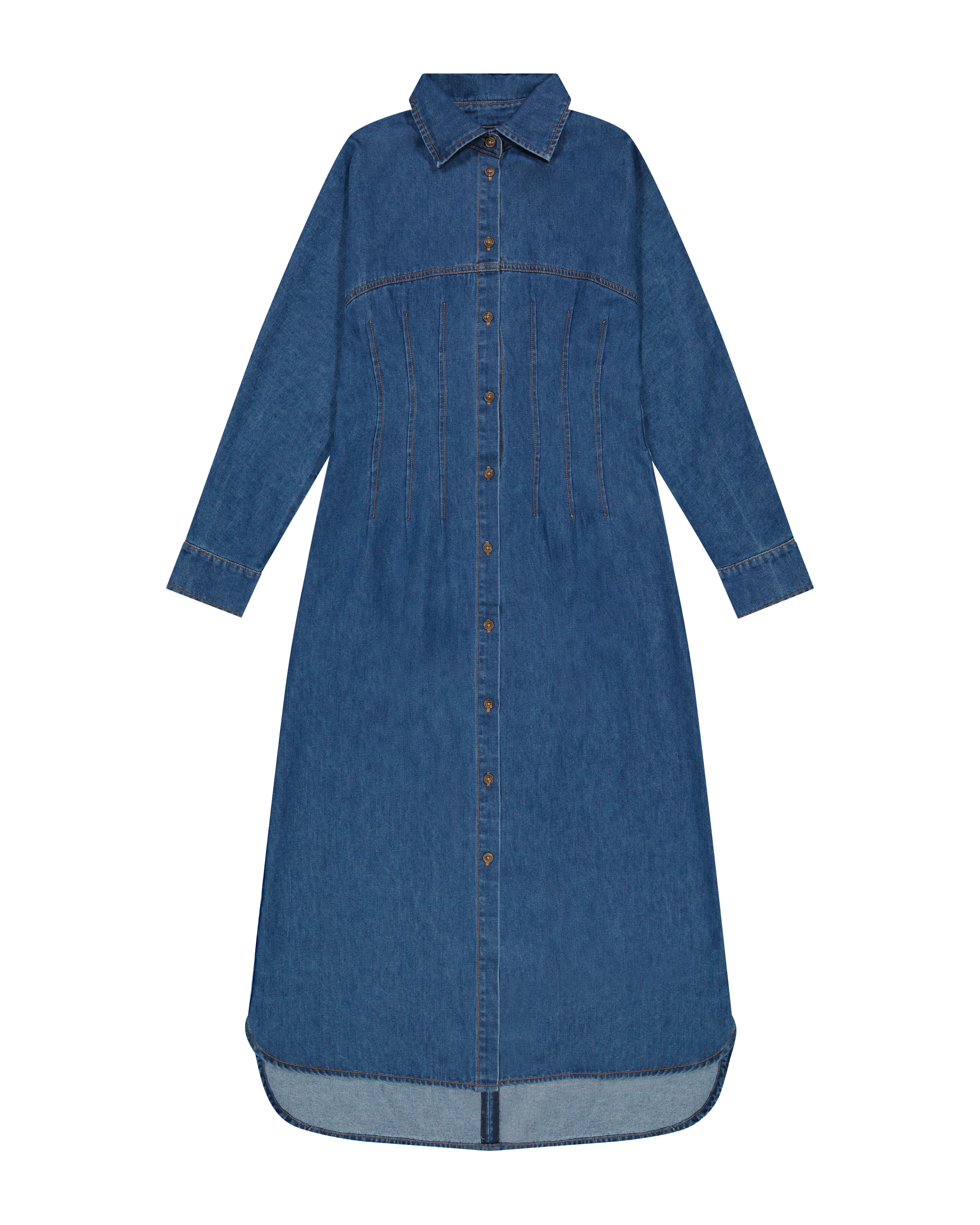 Bliss Denim Corset Dress - Image 2
