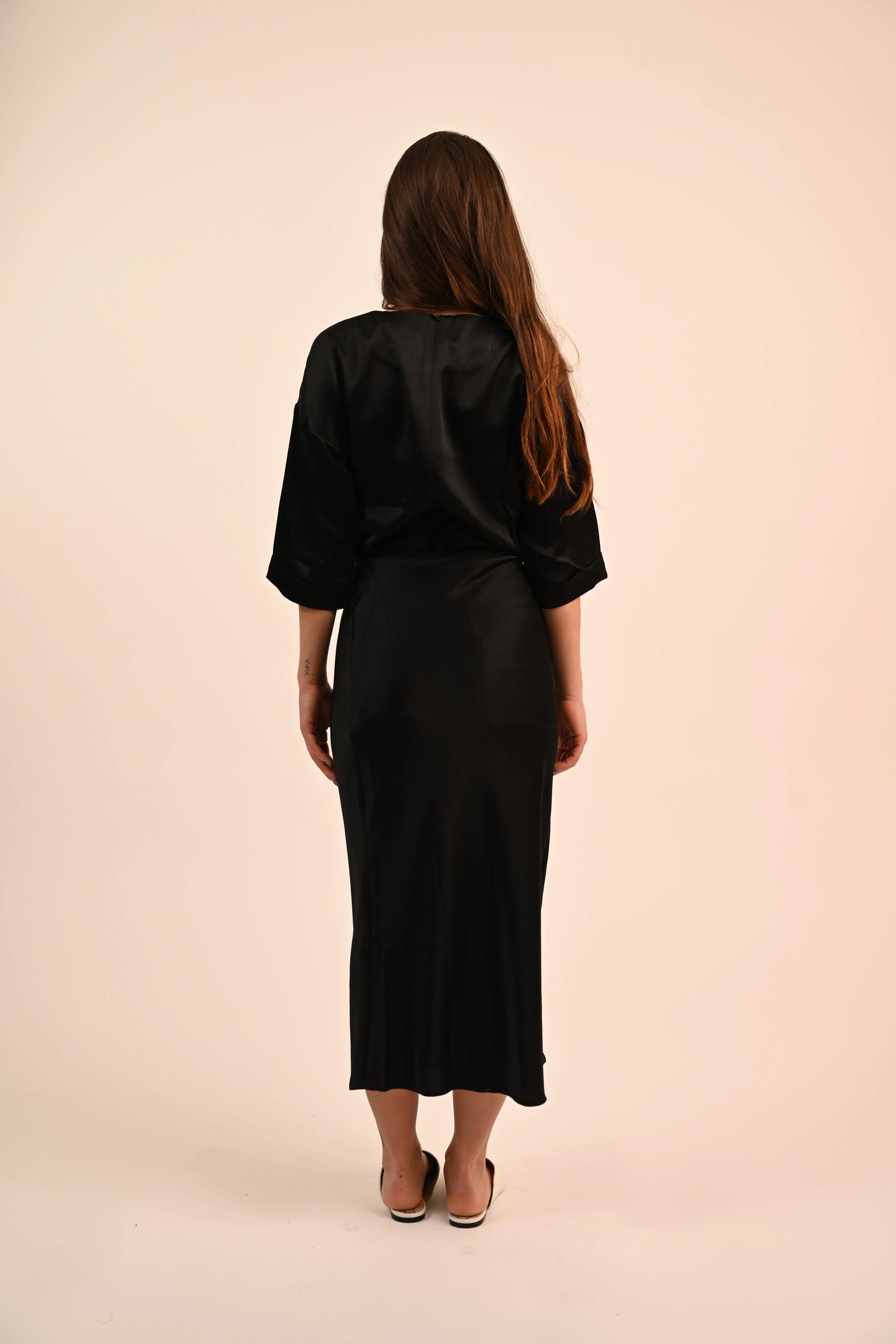 Bliss Silk Slip Skirt - Image 3