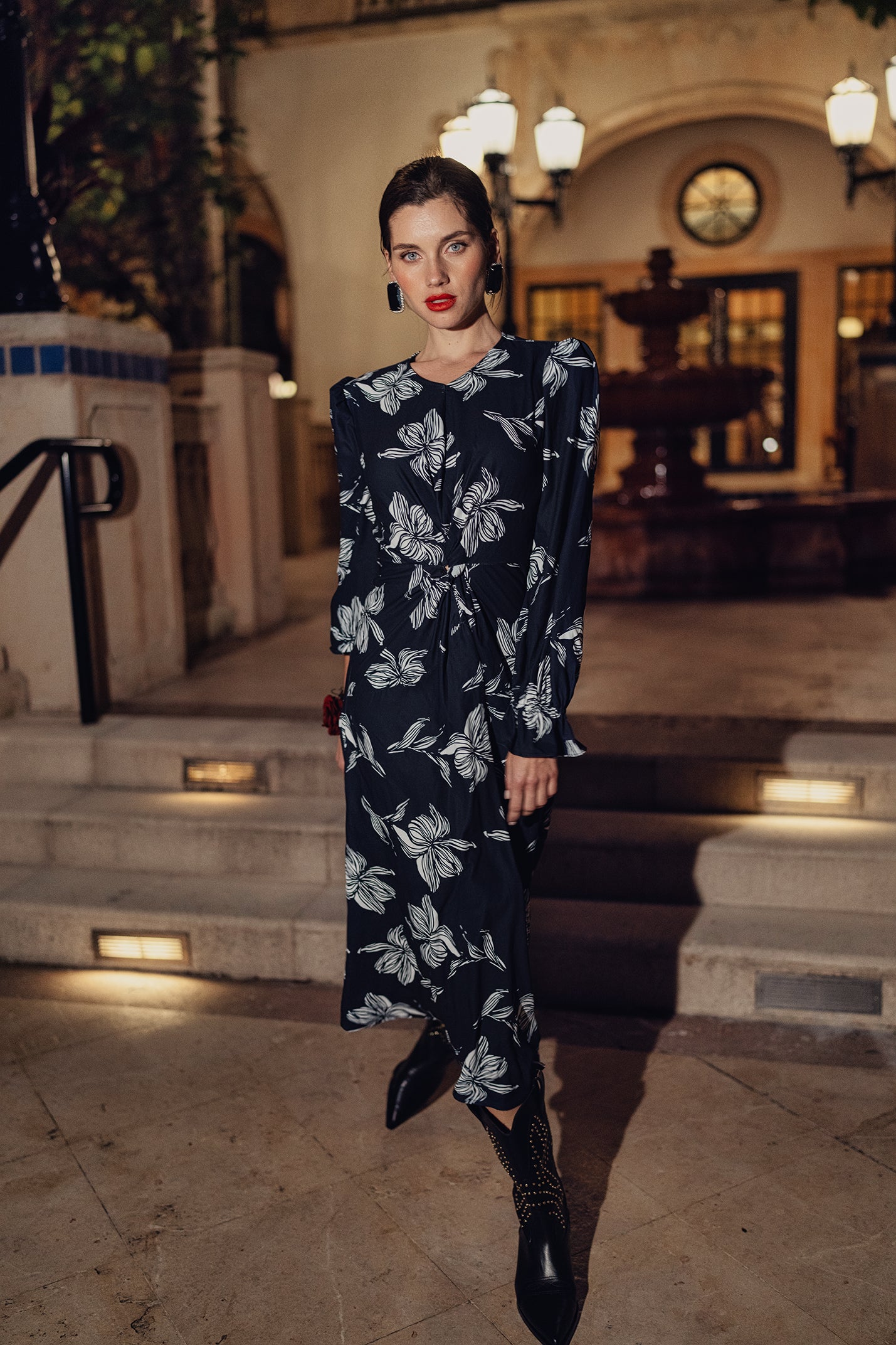 Bliss Twist Floral Dress - Image 10
