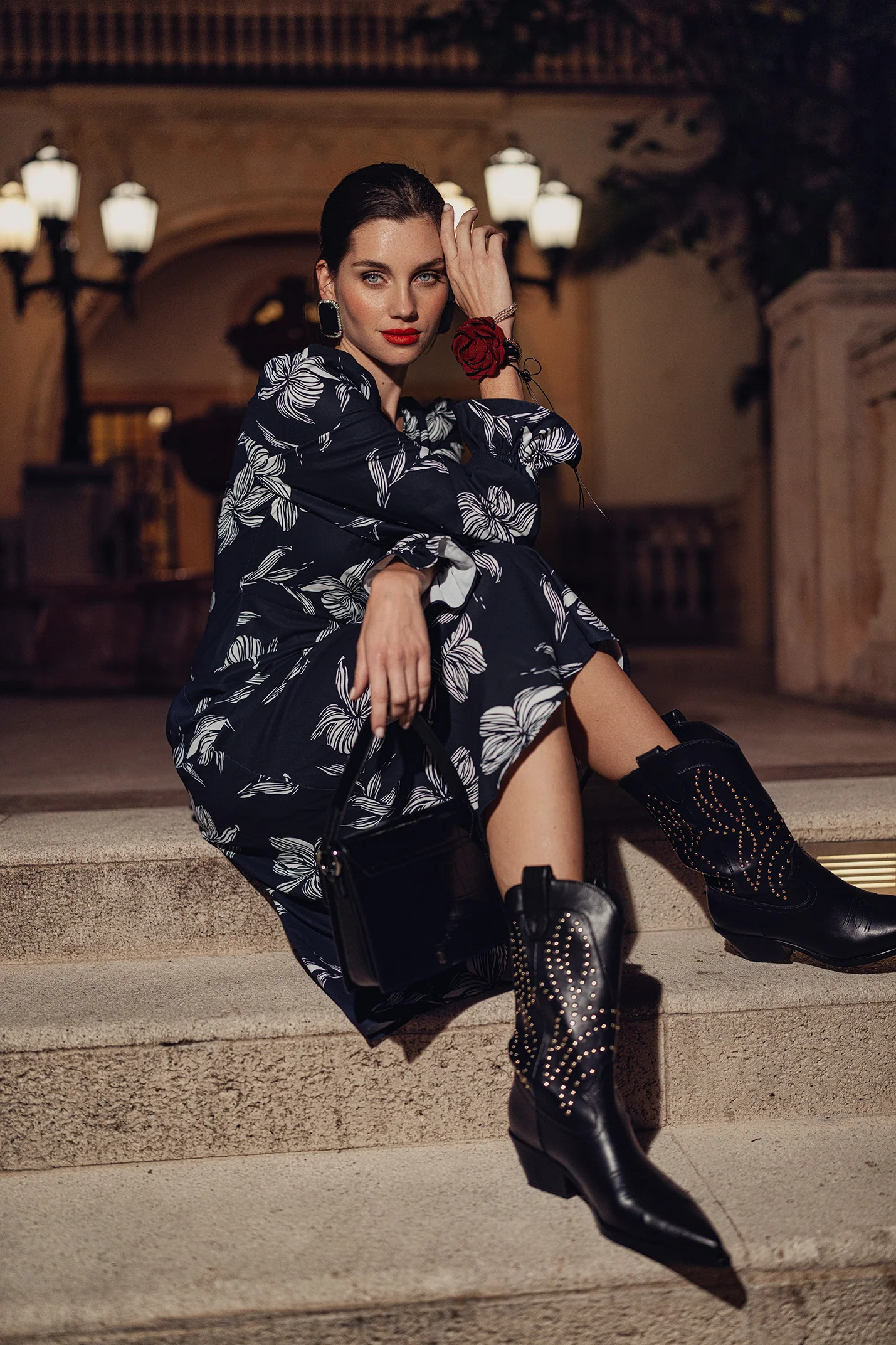 Bliss Twist Floral Dress - Image 11