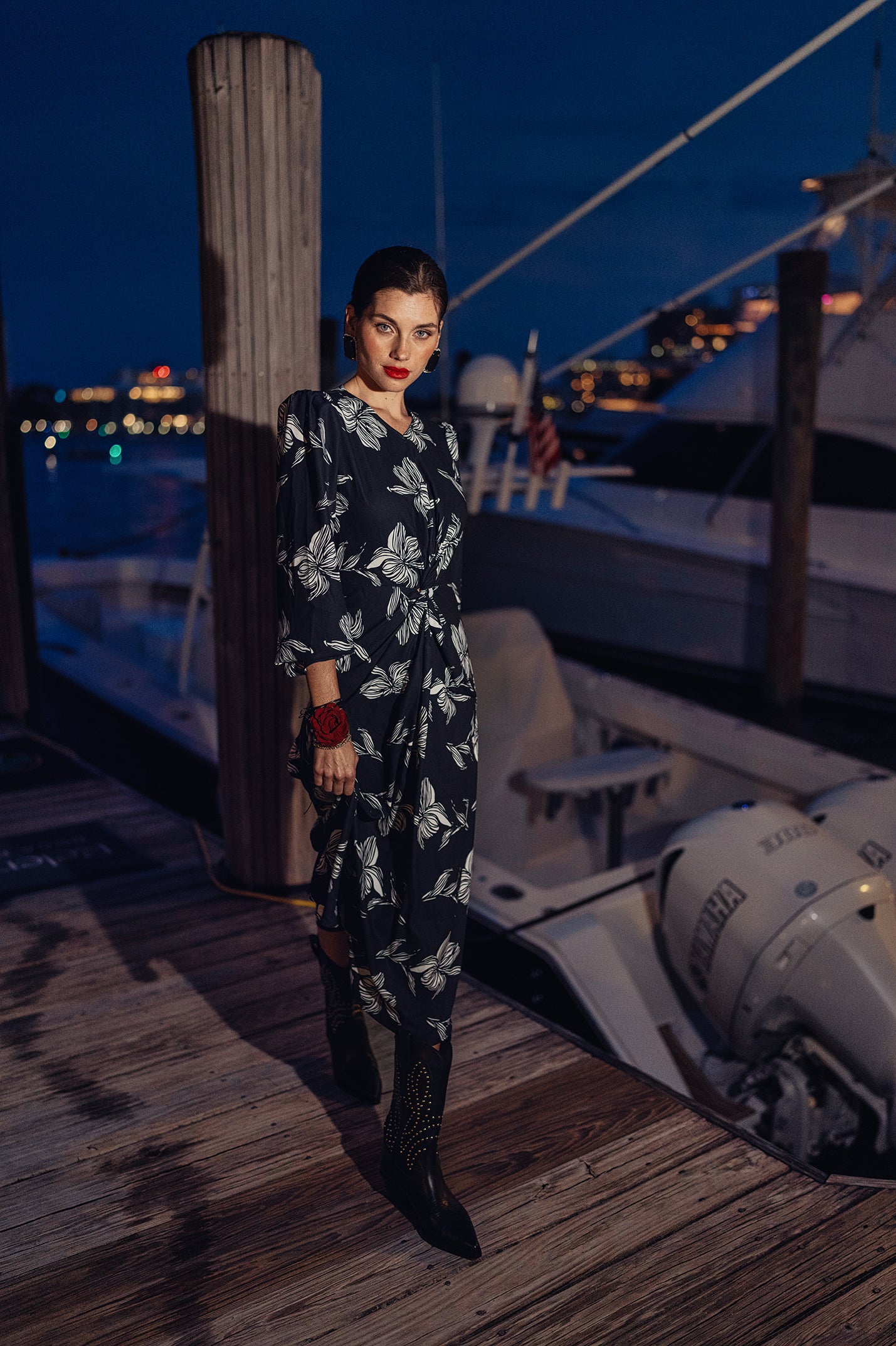 Bliss Twist Floral Dress - Image 4