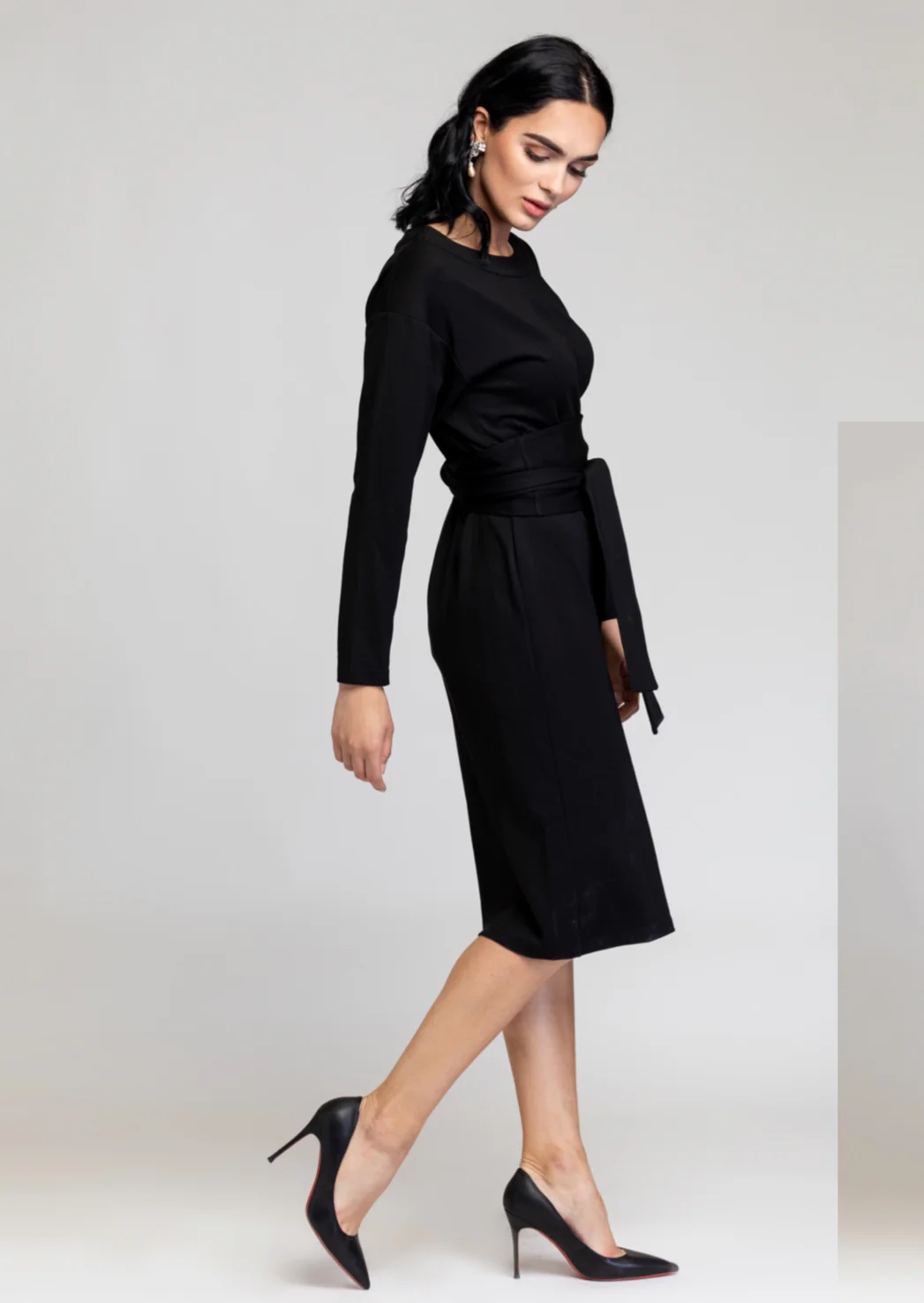 Bliss Wrap Tie Dress - Image 3