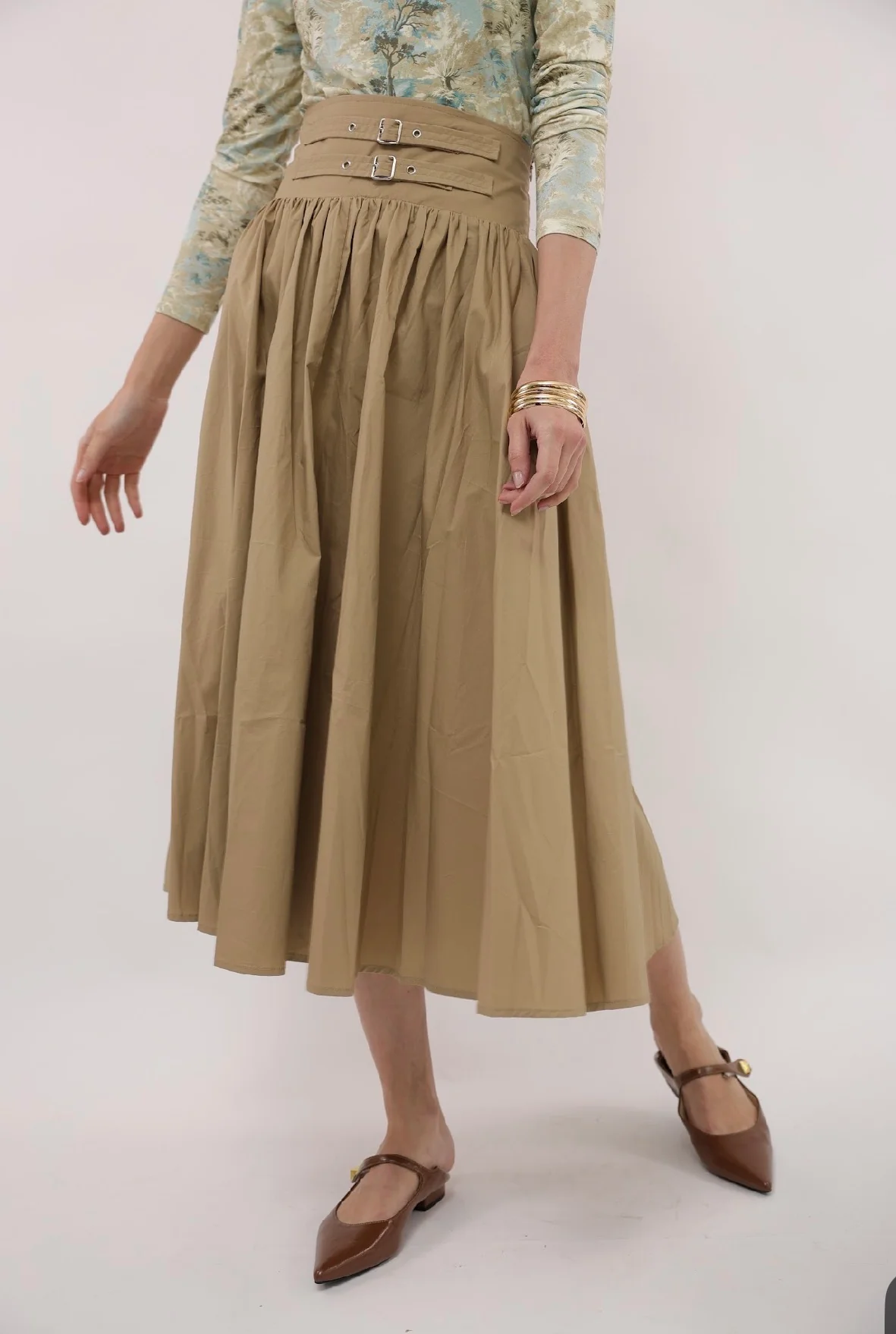 Byrd Me-Me Skirt Tan - Image 5
