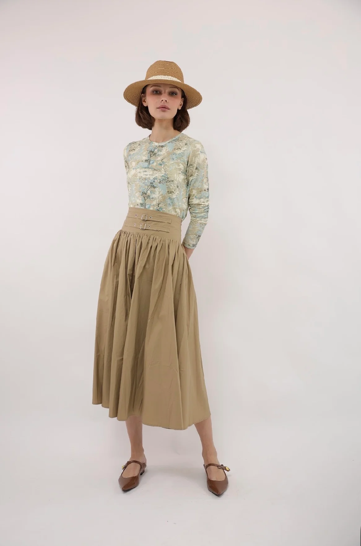 Byrd Me-Me Skirt Tan - Image 6