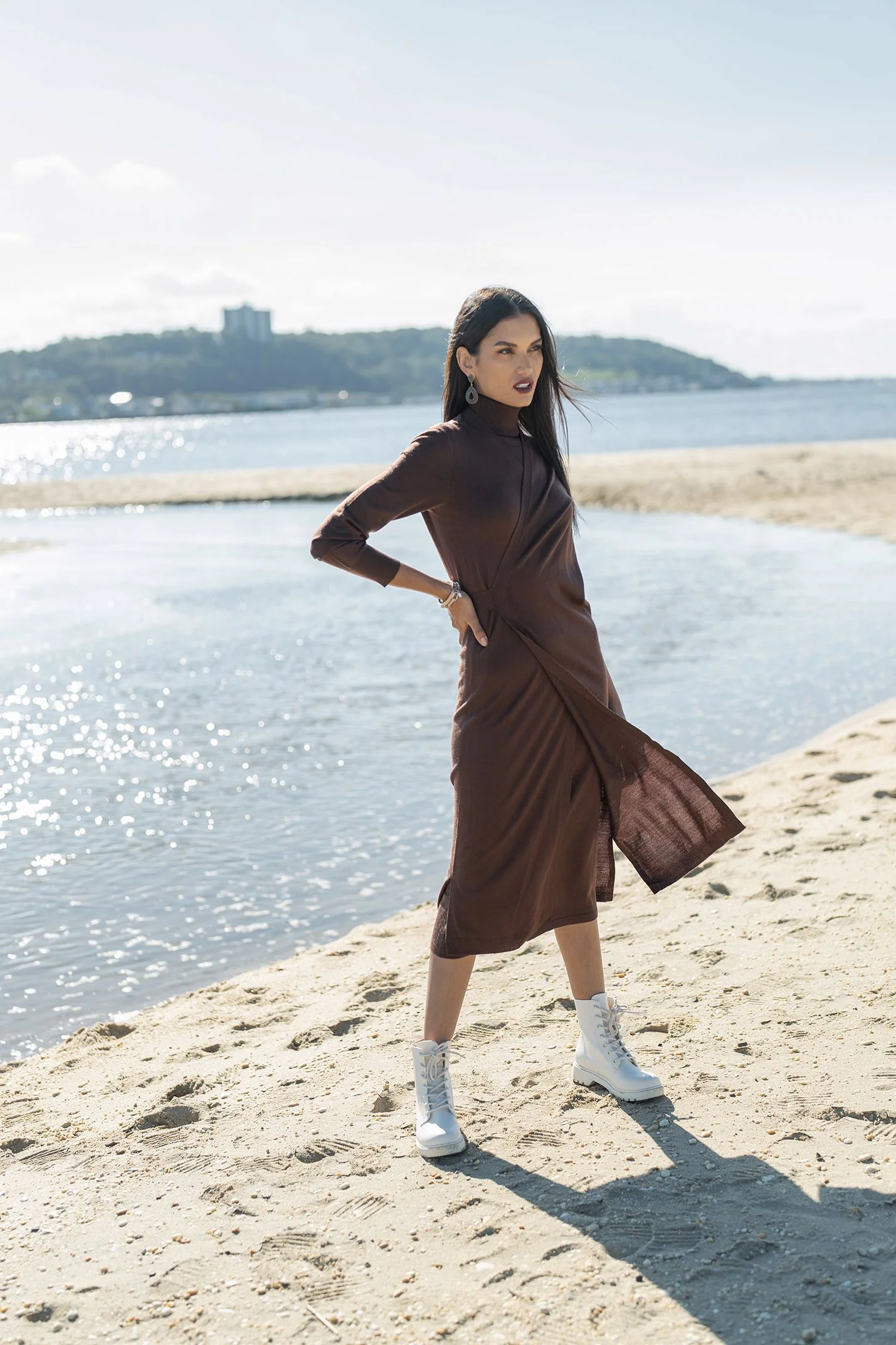 Ellie Makir Wrap Dress Set - Image 4