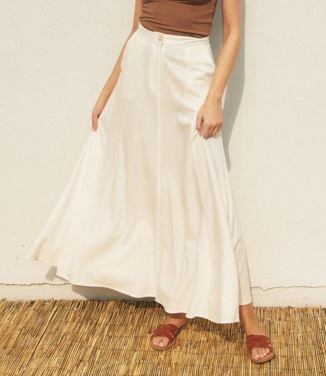 Flared Maxi Skirt - Image 5