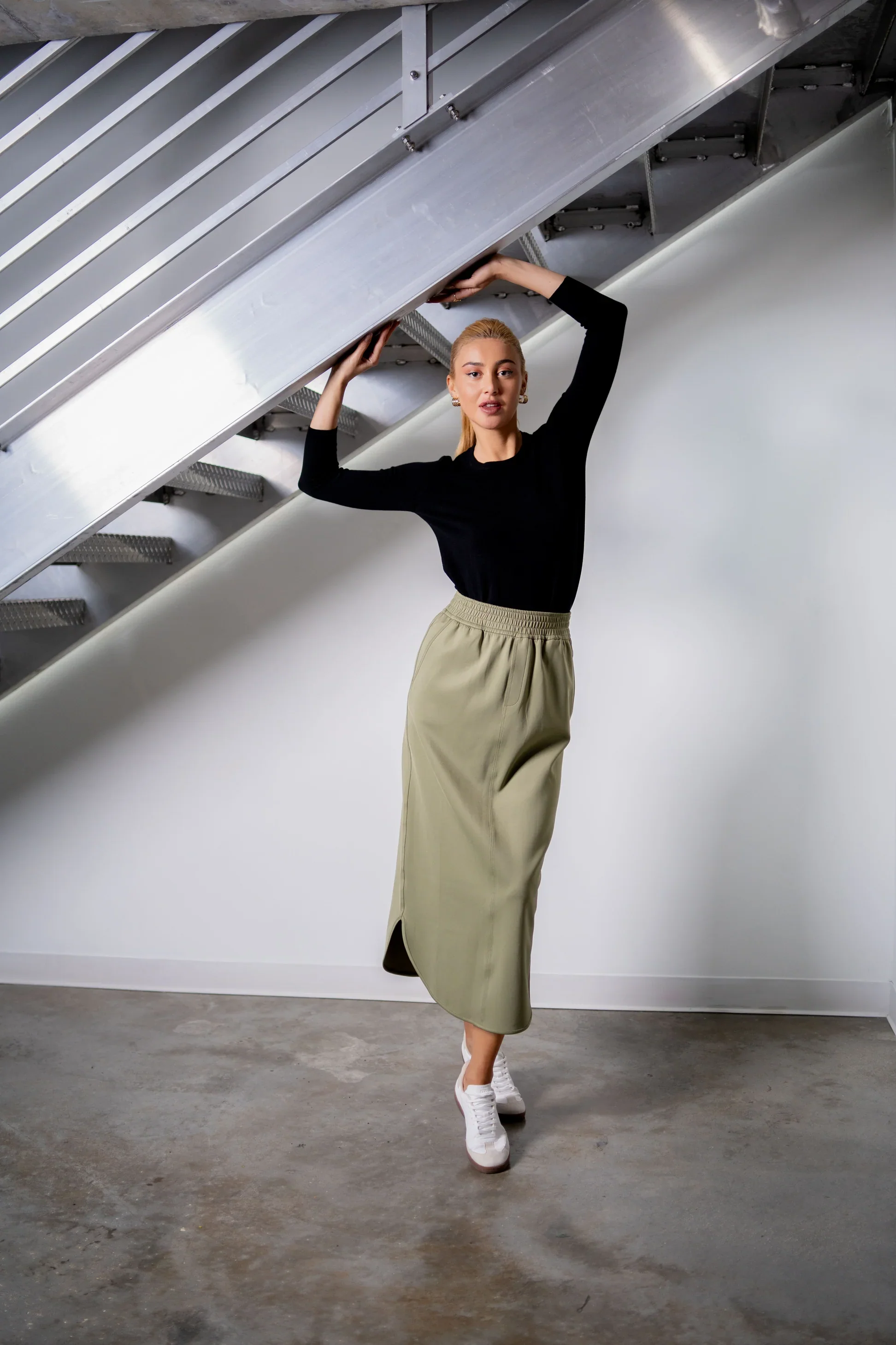 Lottie Skirt Olive