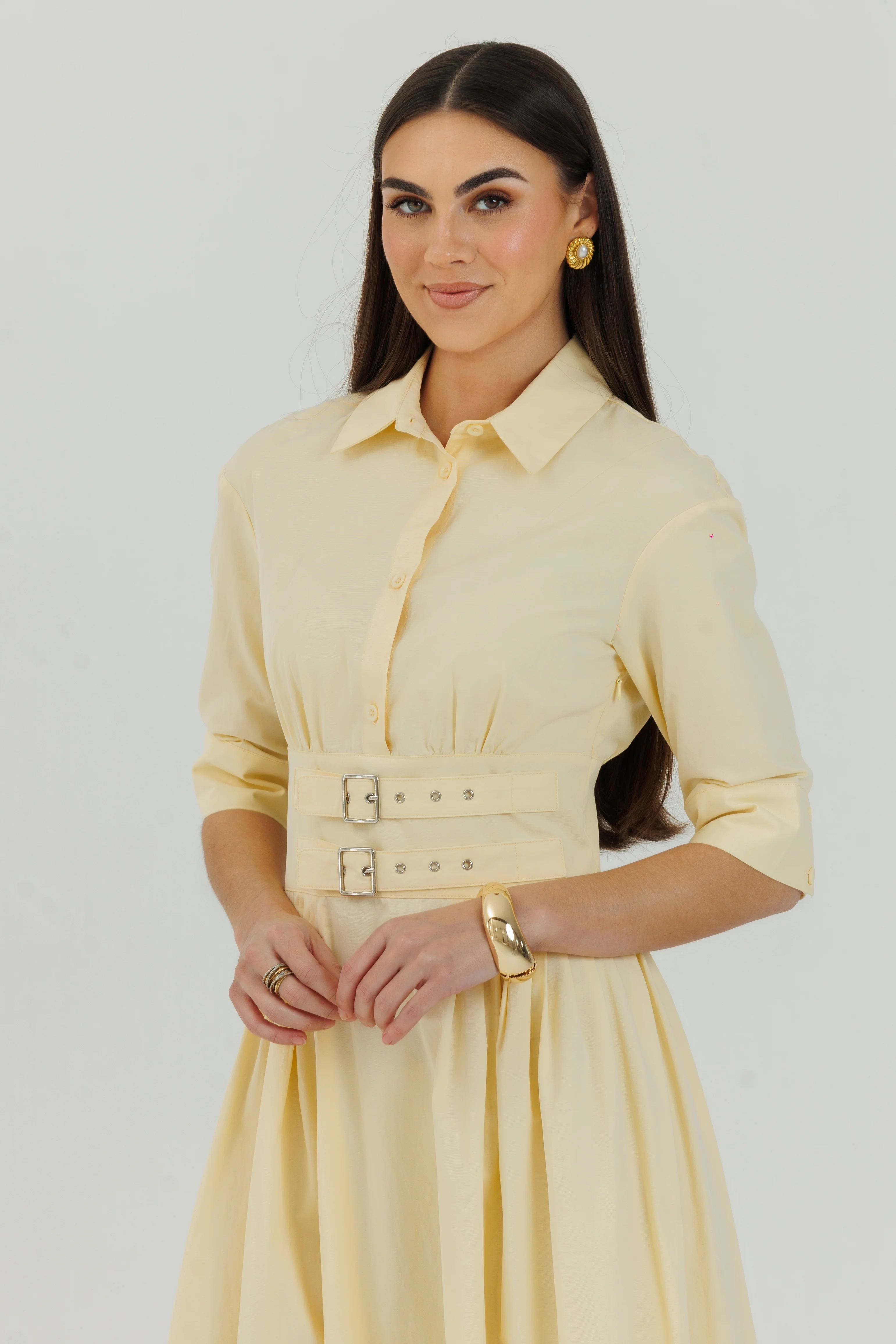 Loup Double Buckle Dress - Image 3