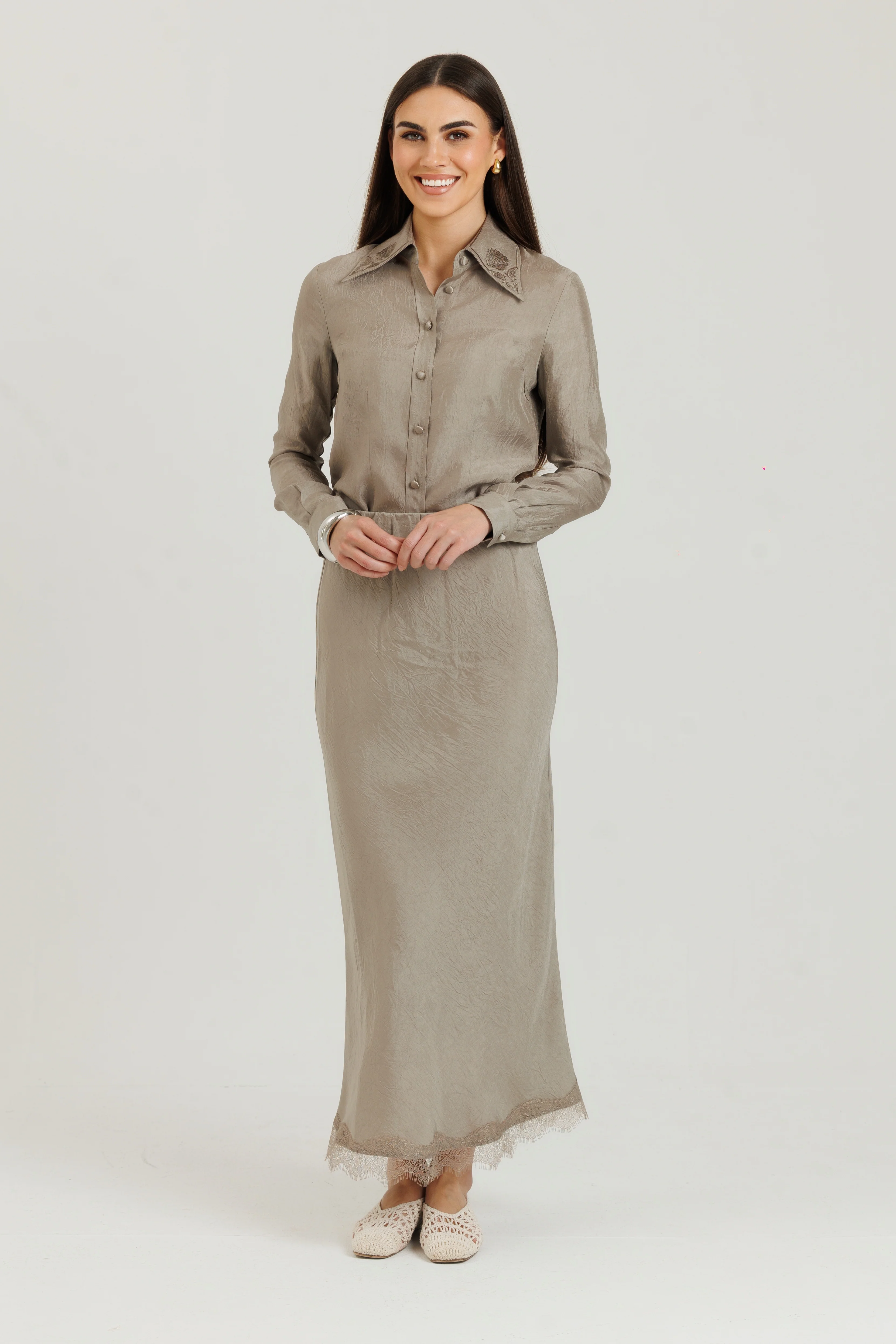 Loup Embroidered Blouse