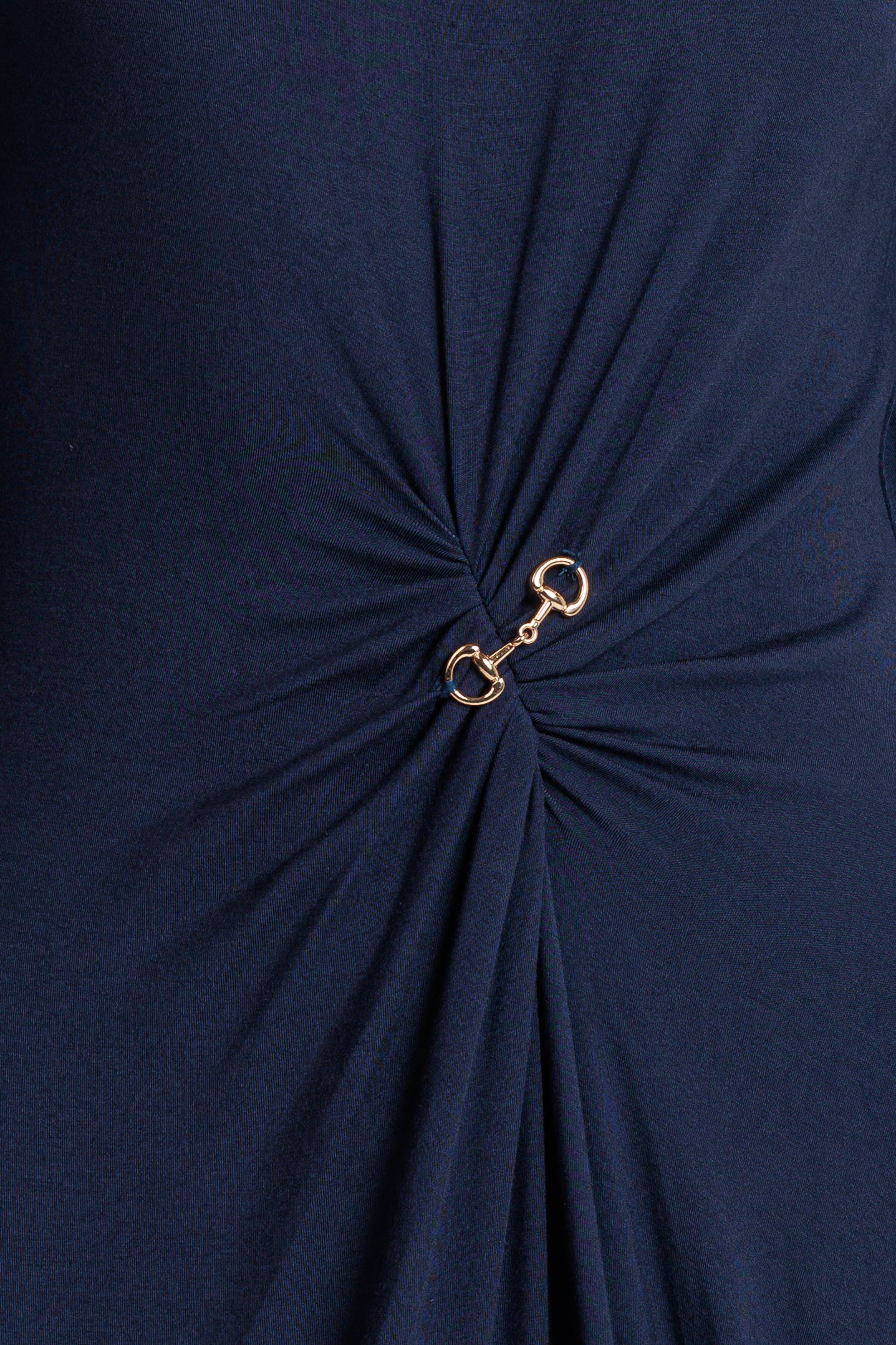 Loup Knot Maxi Dress Navy - Image 3