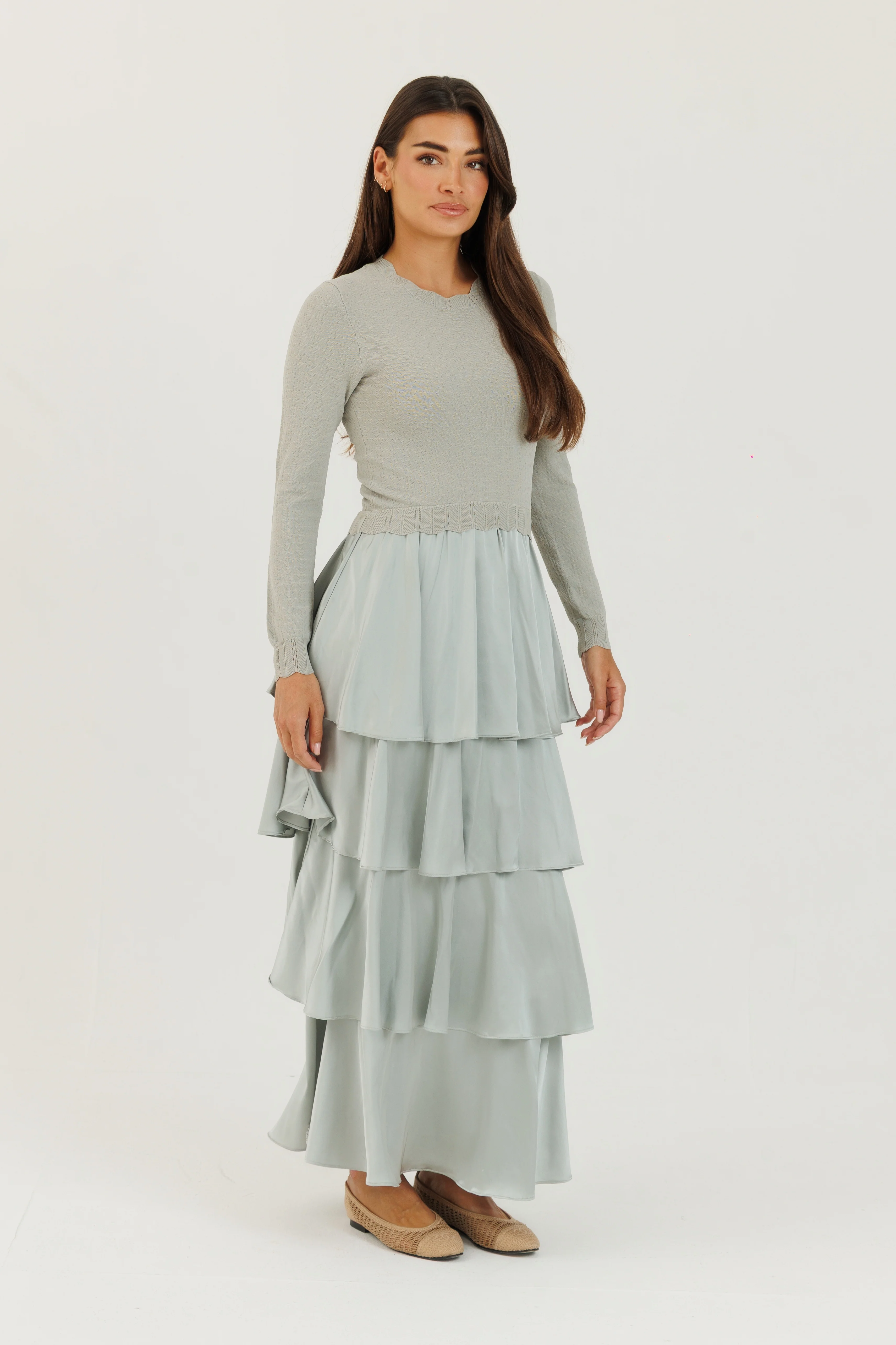 Loup Scalloped Ruffle Maxi - Image 3