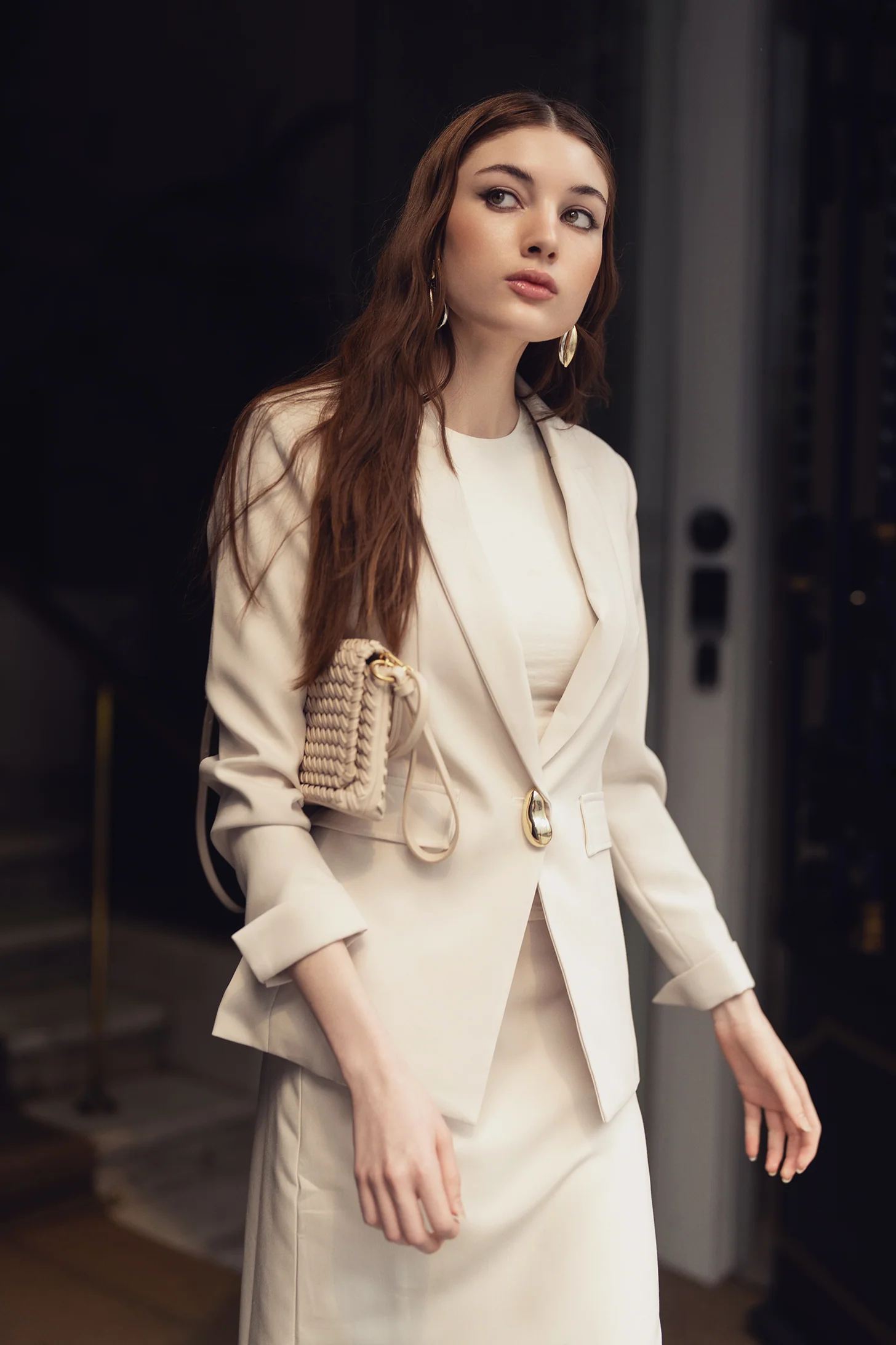 Luum Gwen Blazer Ivory - Image 2