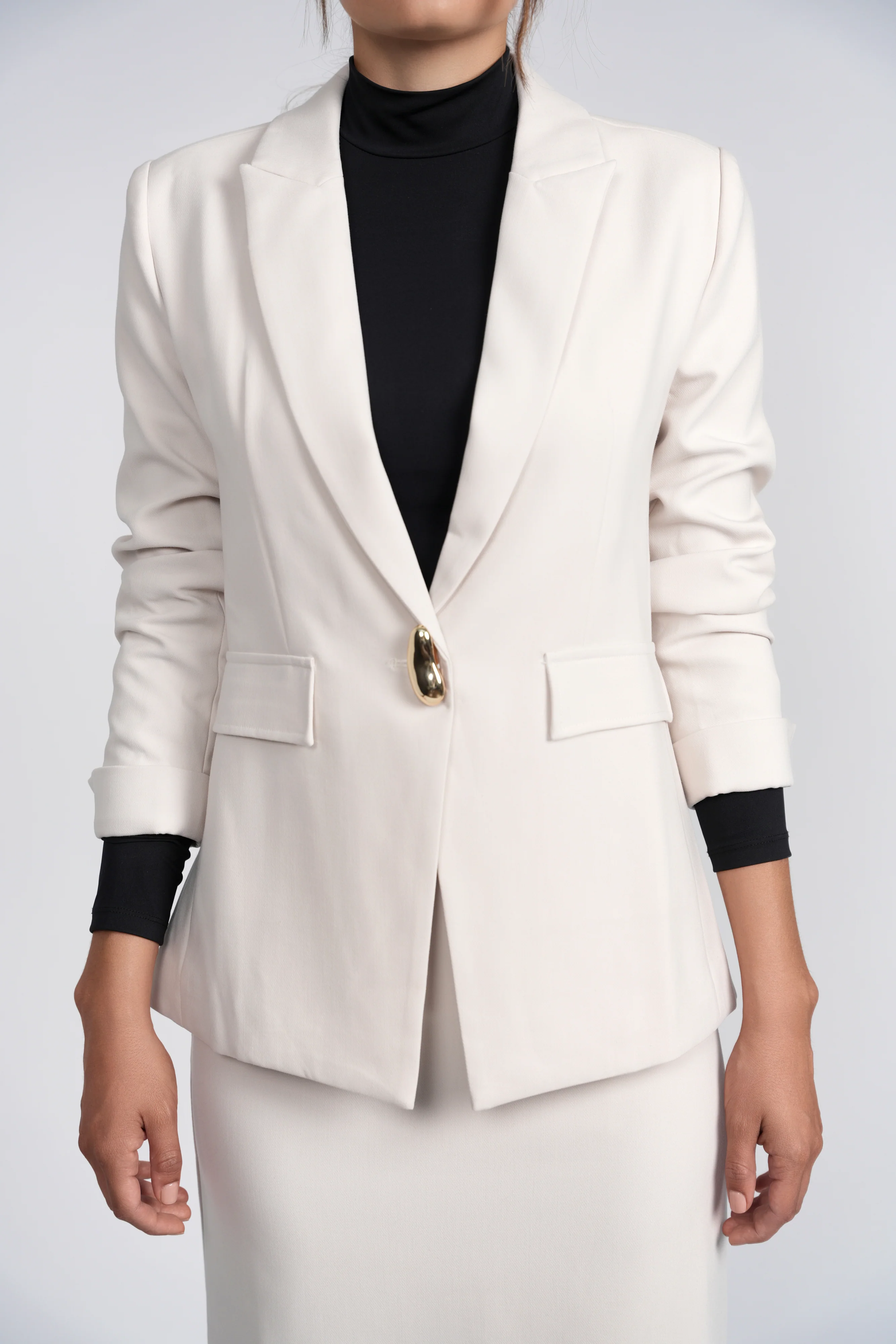 Luum Gwen Blazer Ivory - Image 3