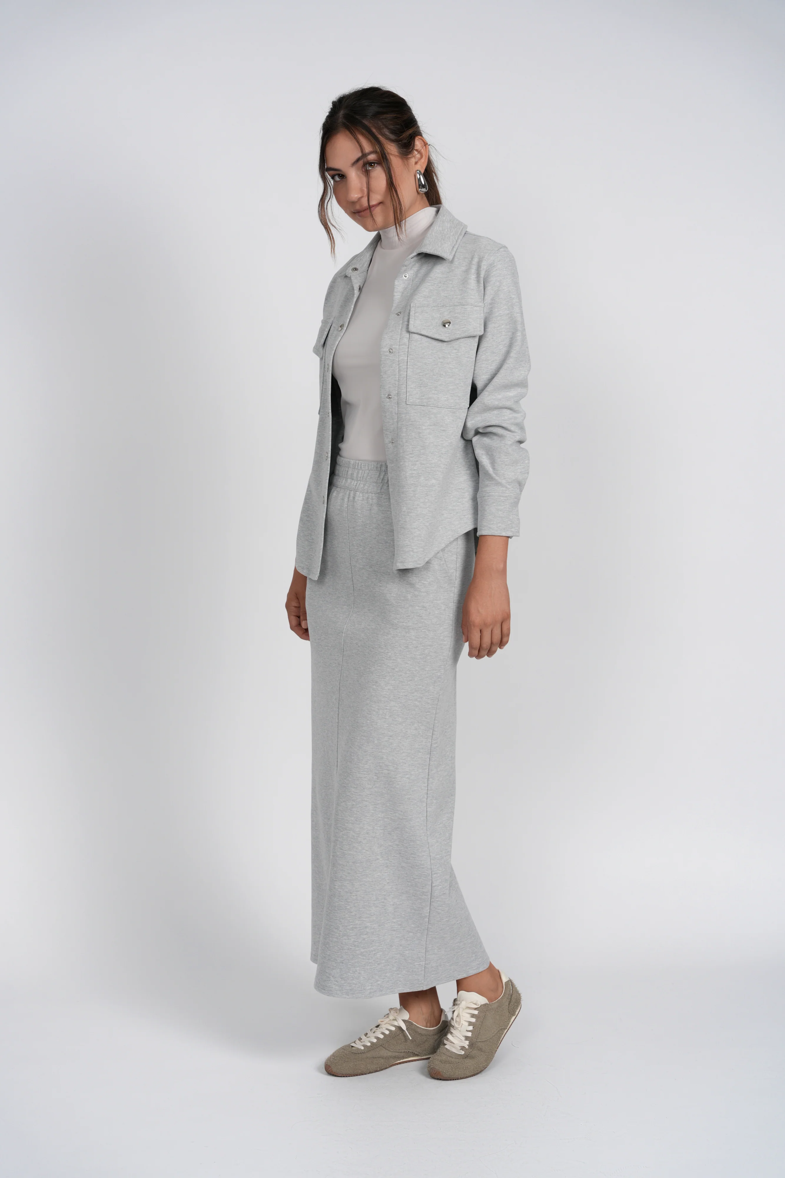 Luum Kendra Skirt Grey - Image 2