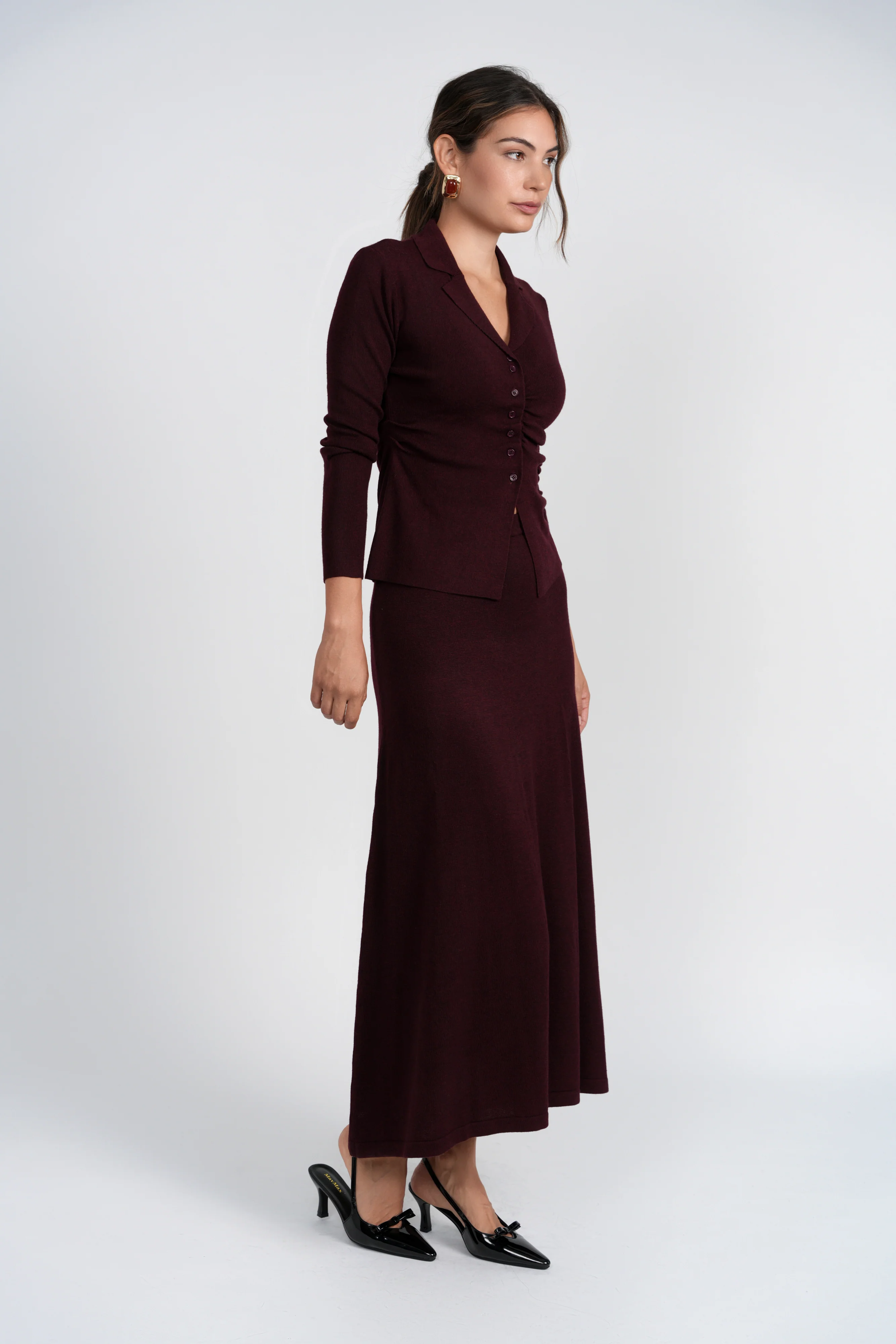 Luum Tess Top Plum
