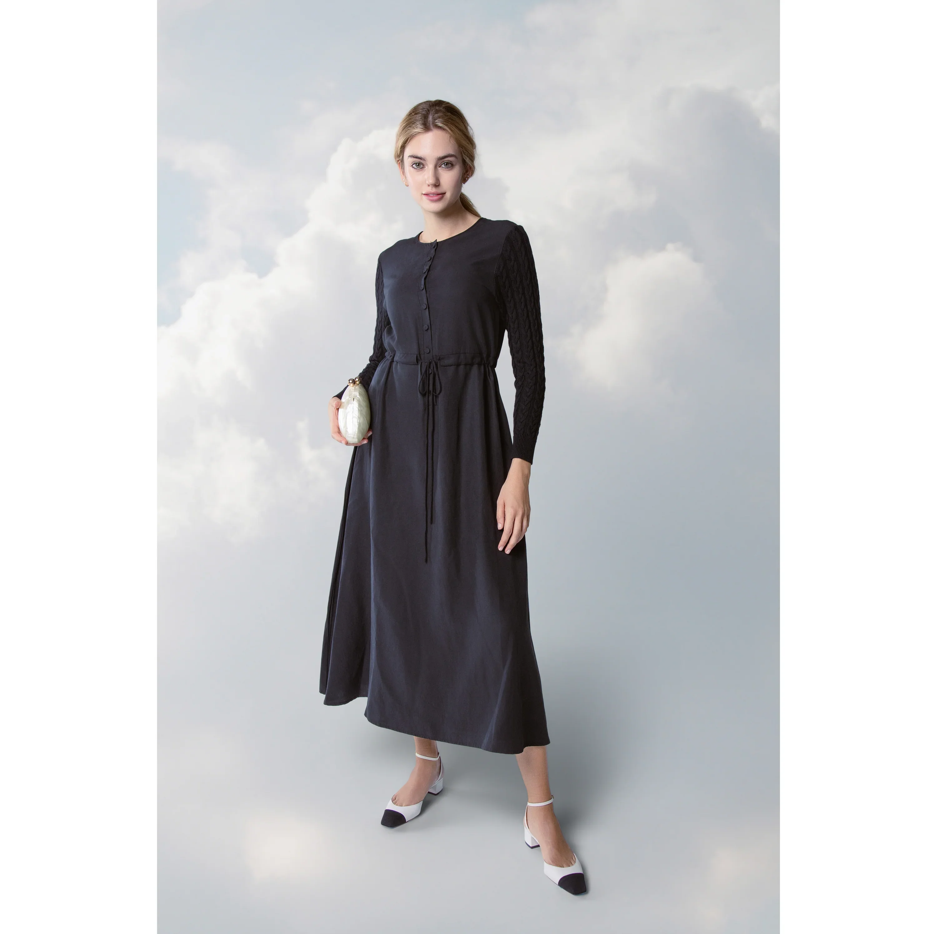 Mun Cara Dress Black - Image 3