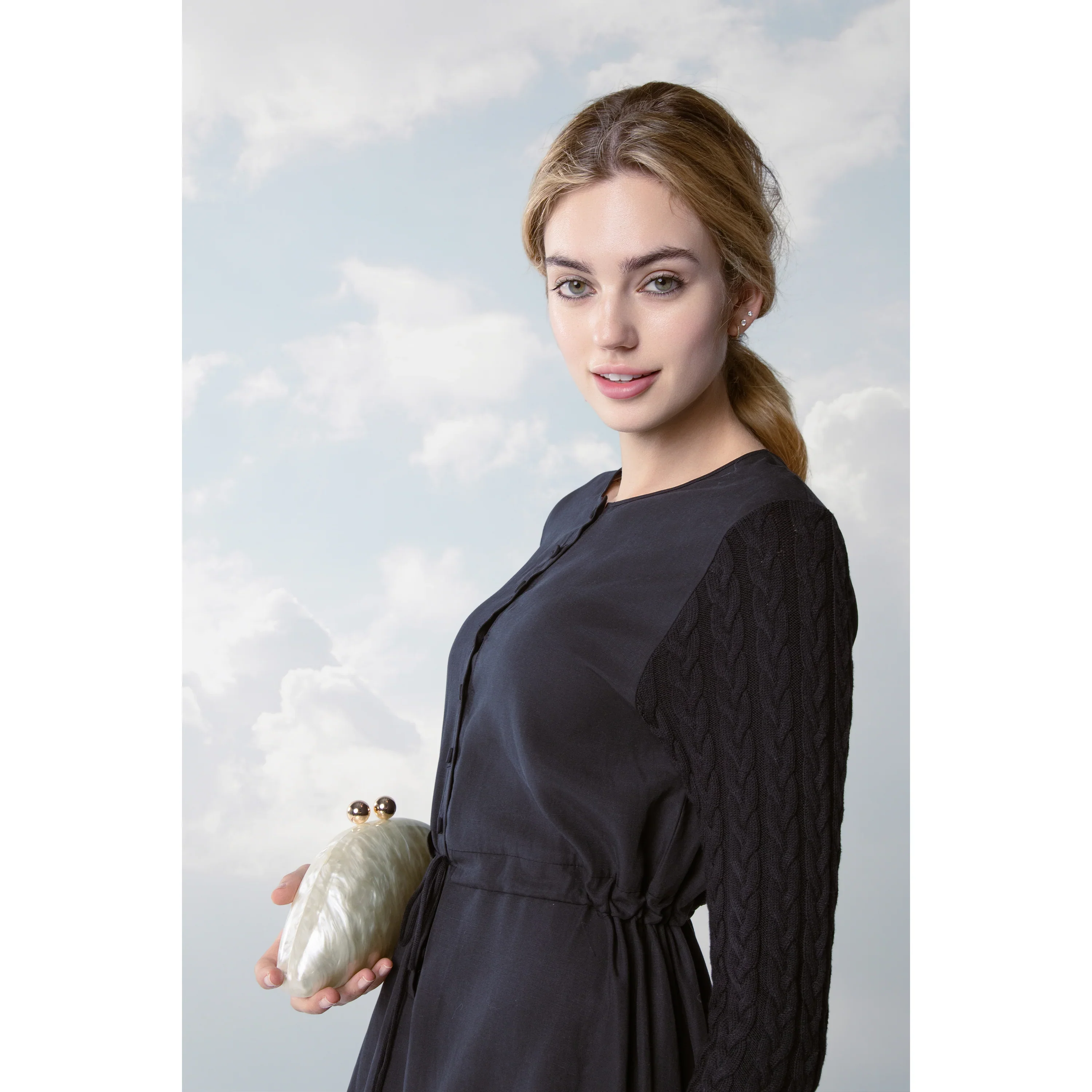 Mun Cara Dress Black - Image 5