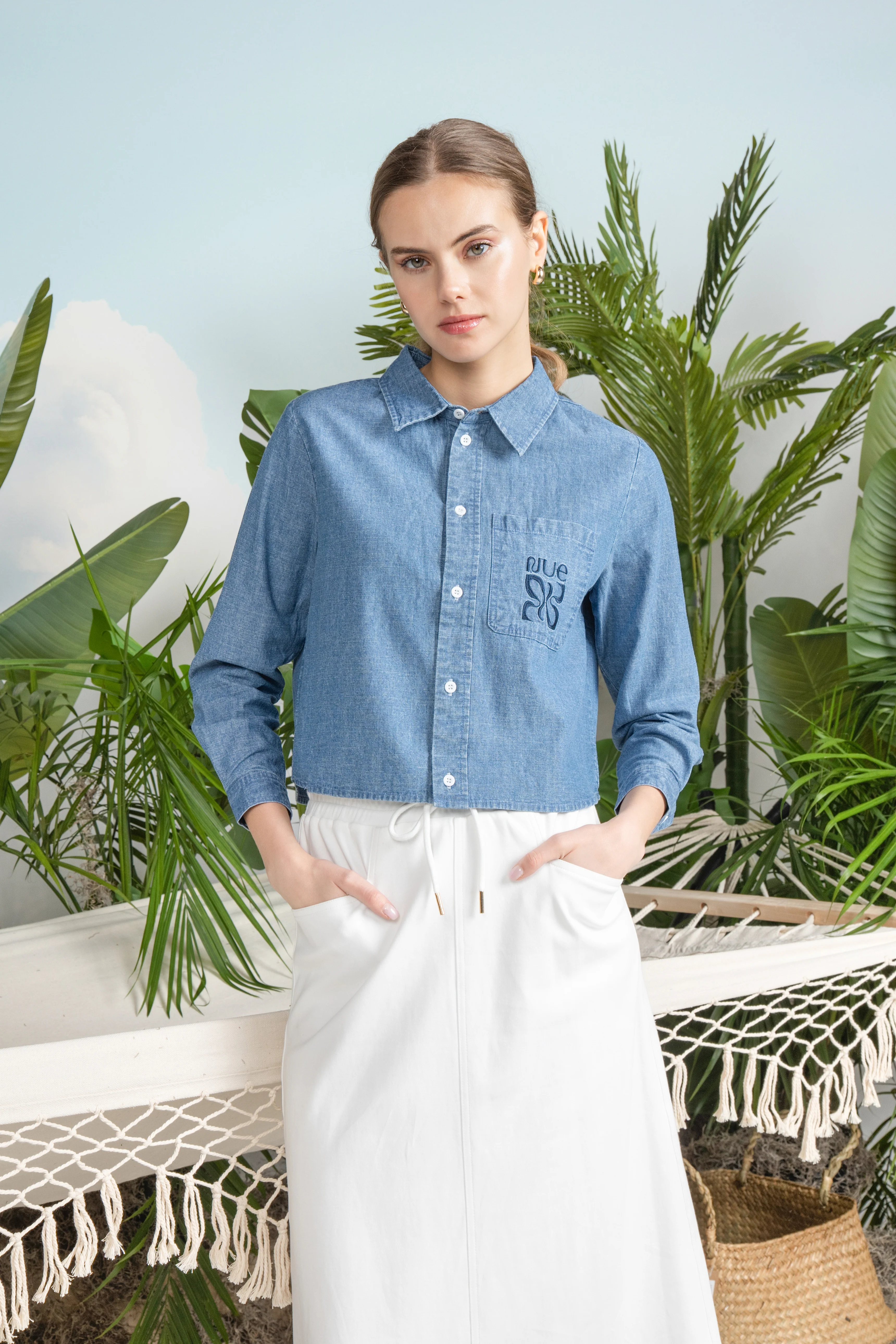 Nue Etch Blouse