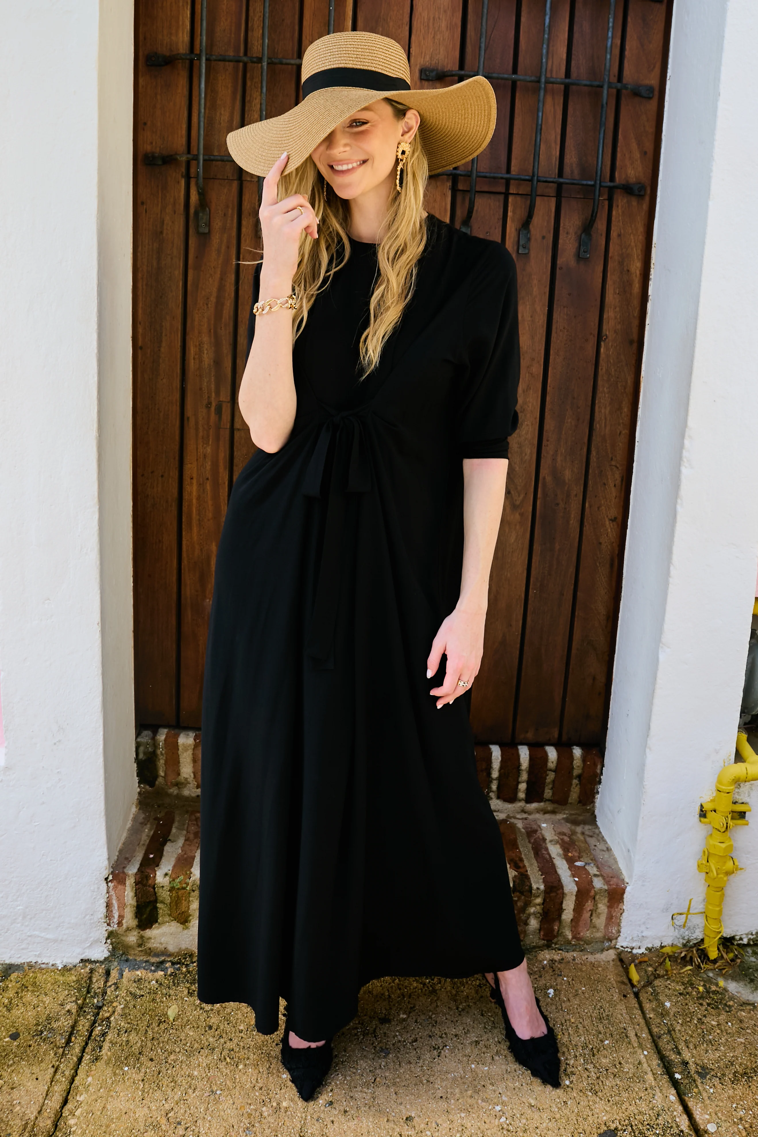 Pashmina Allie Maxi Black - Image 5