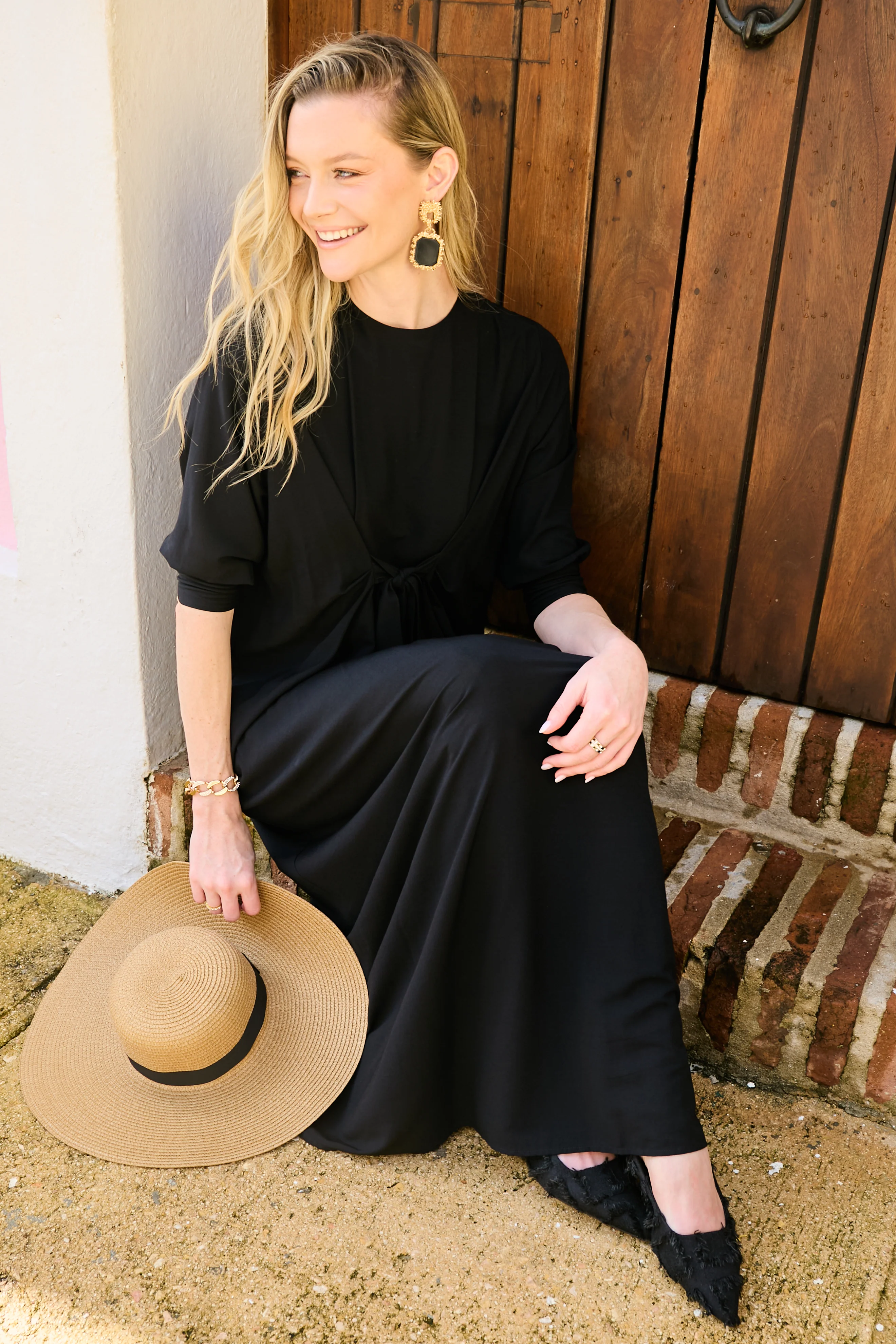 Pashmina Allie Maxi Black - Image 6