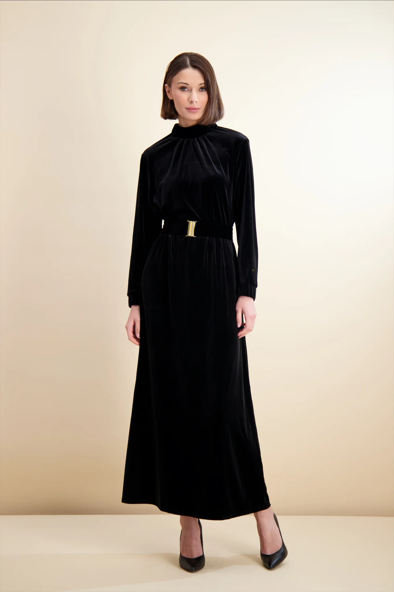 Pashmina Eleanor Maxi Black - Image 3