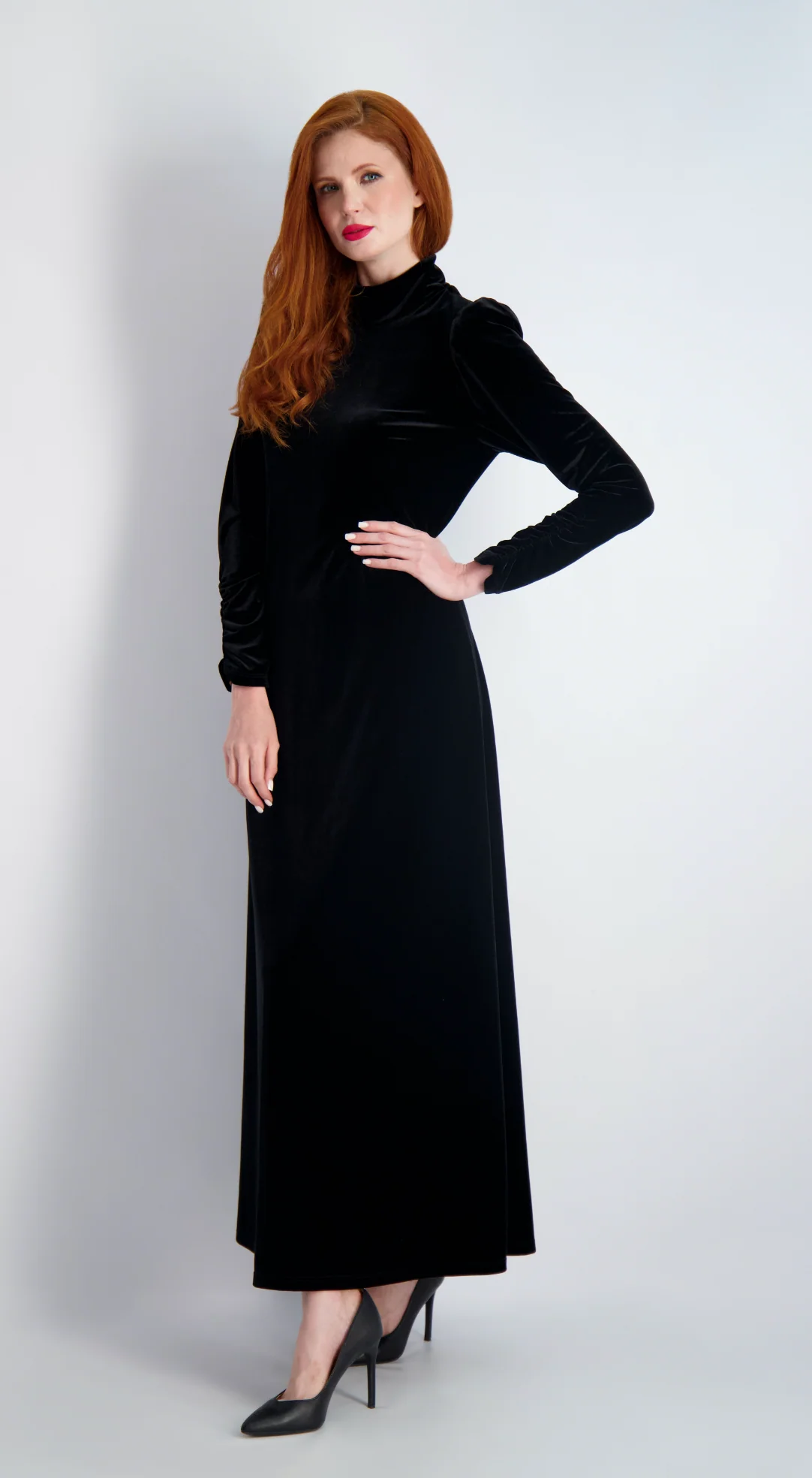 Pashmina Kay Maxi Black - Image 7