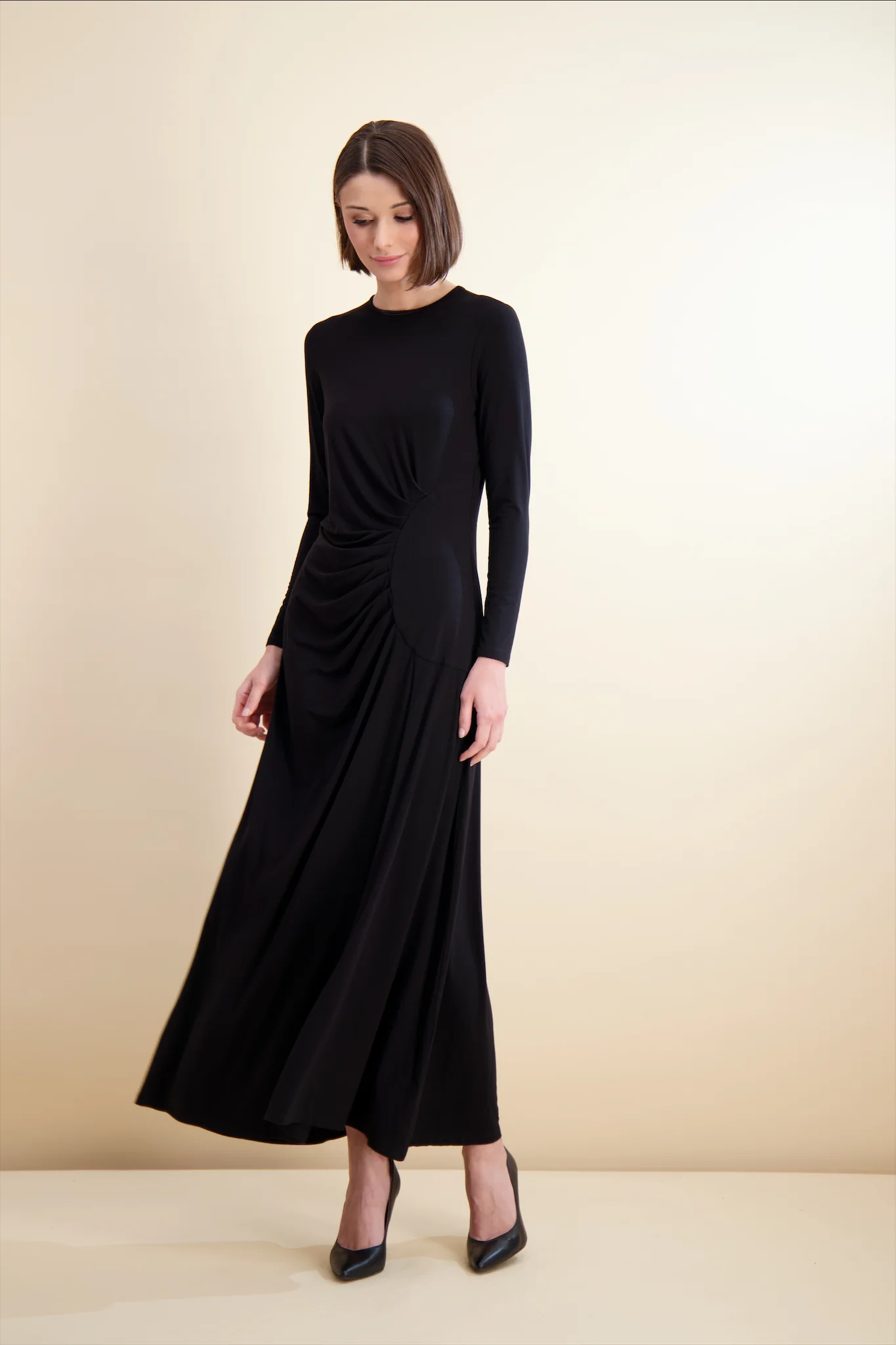 Pashmina Sunburst Jersey Maxi