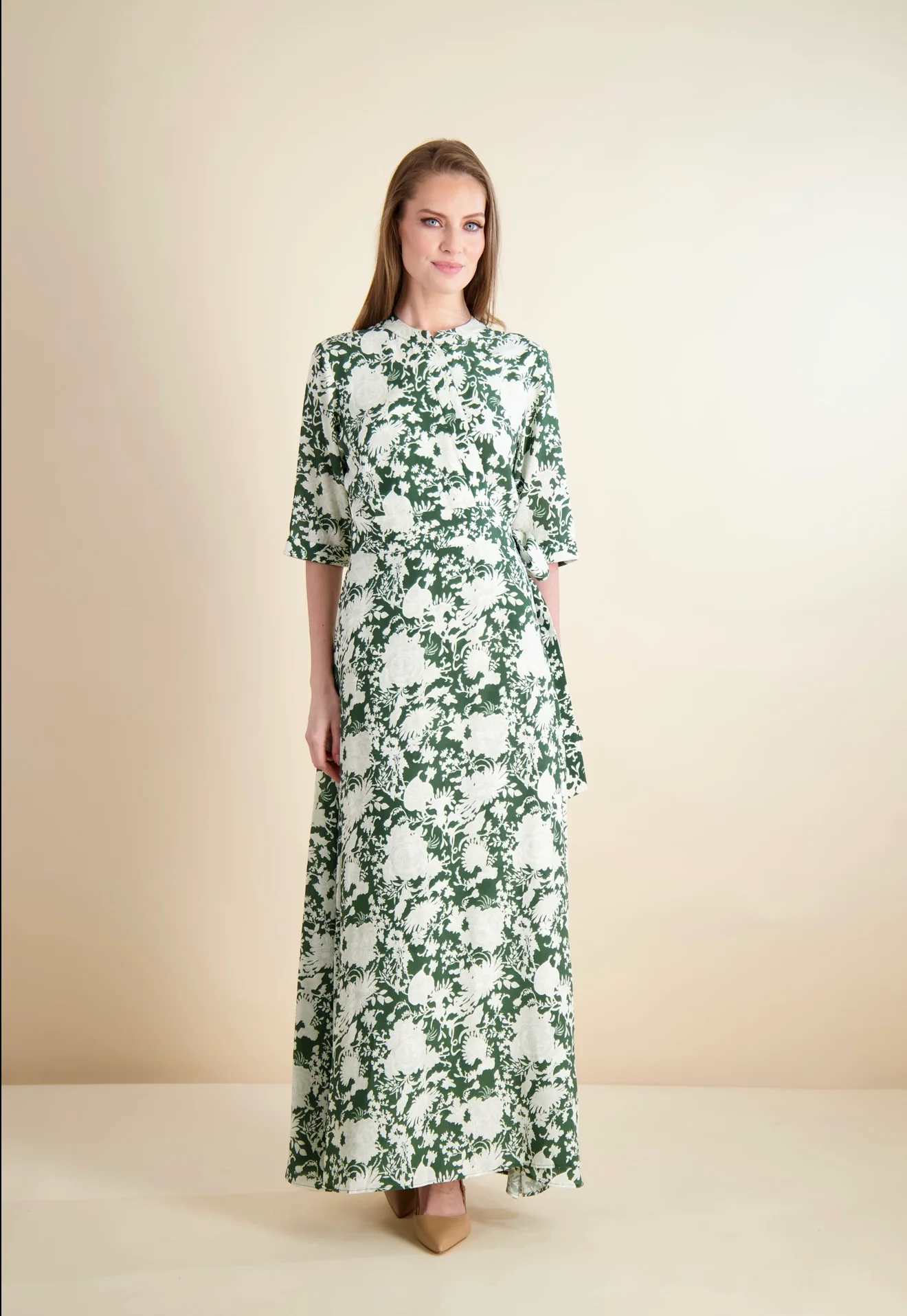 Pashmina Wrap Maxi Print - Image 3