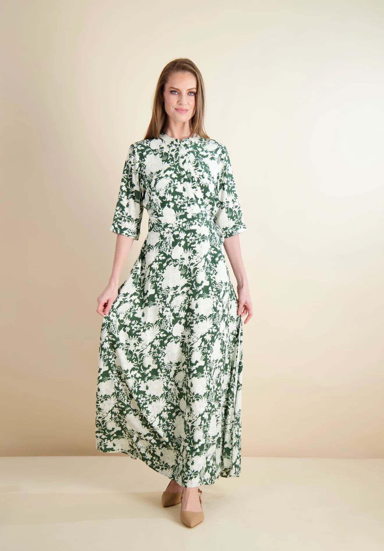 Pashmina Wrap Maxi Print - Image 5