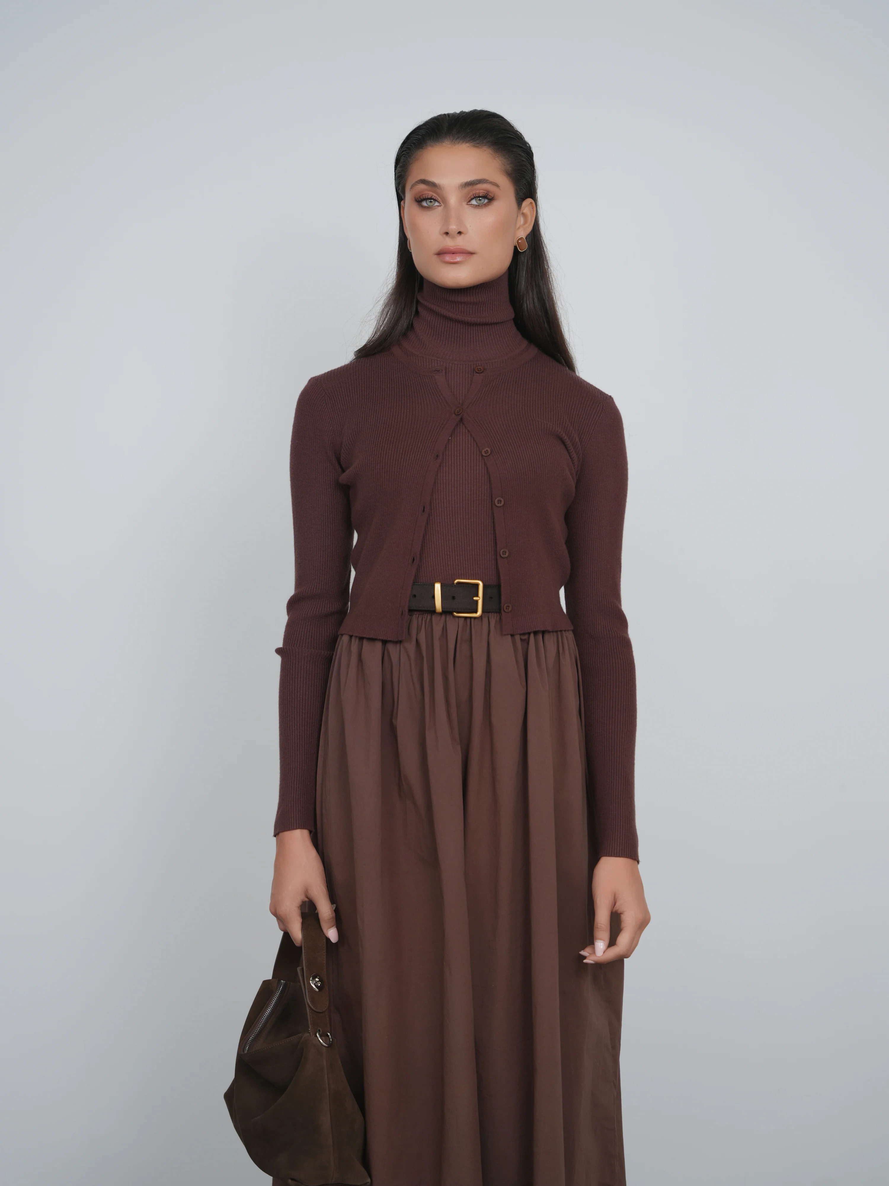 Point 2fer Turtleneck Dress - Image 2