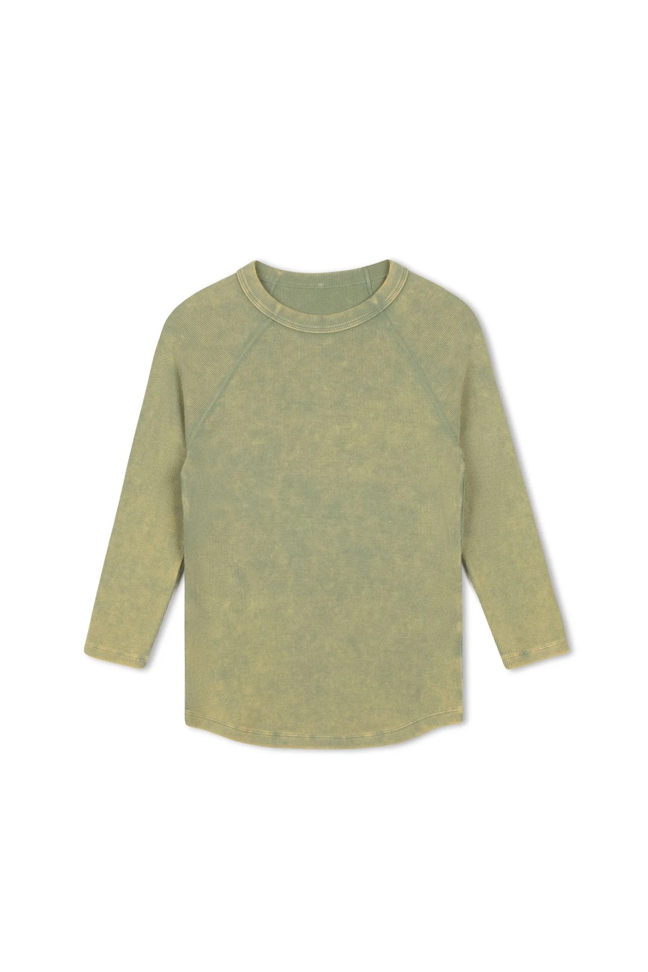 Point 3/4 Washed Raglan Tee - Image 6
