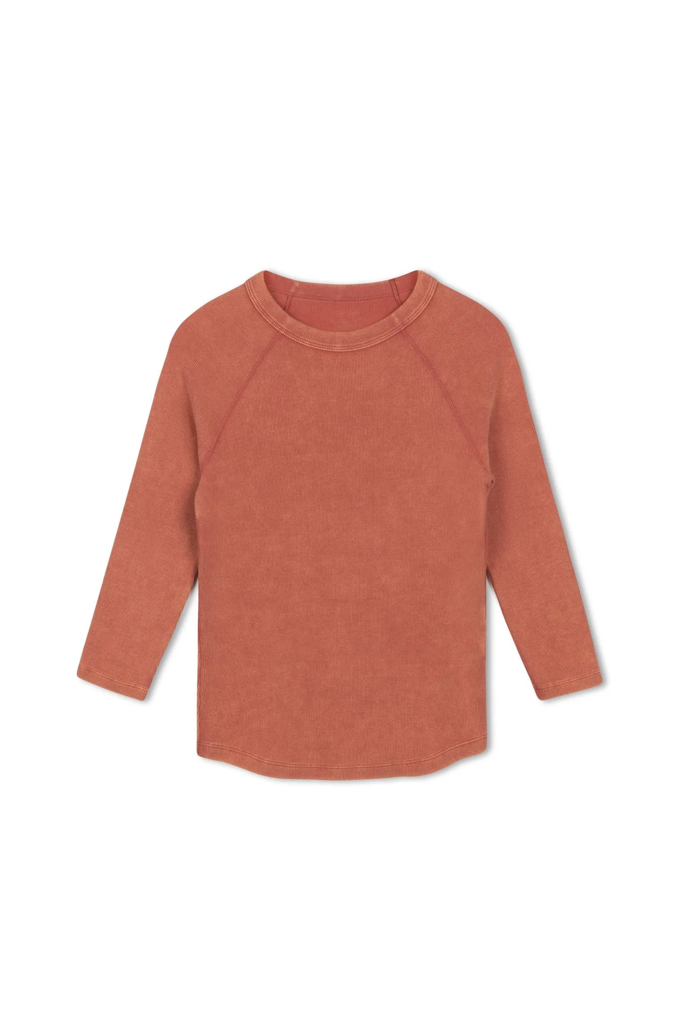 Point 3/4 Washed Raglan Tee - Image 7