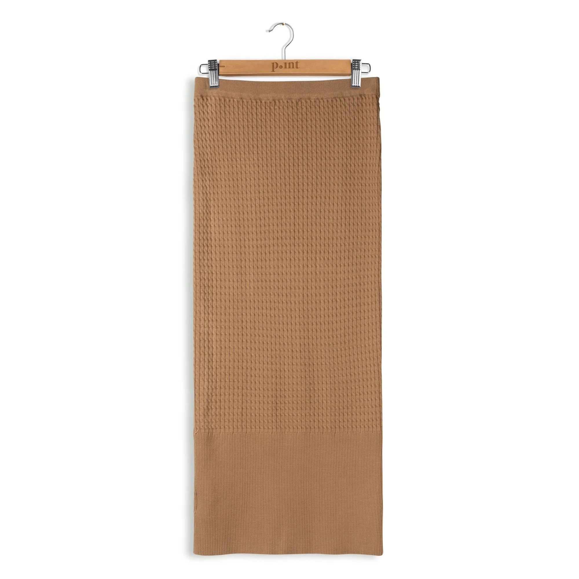 Point Cable Button Skirt - Image 3