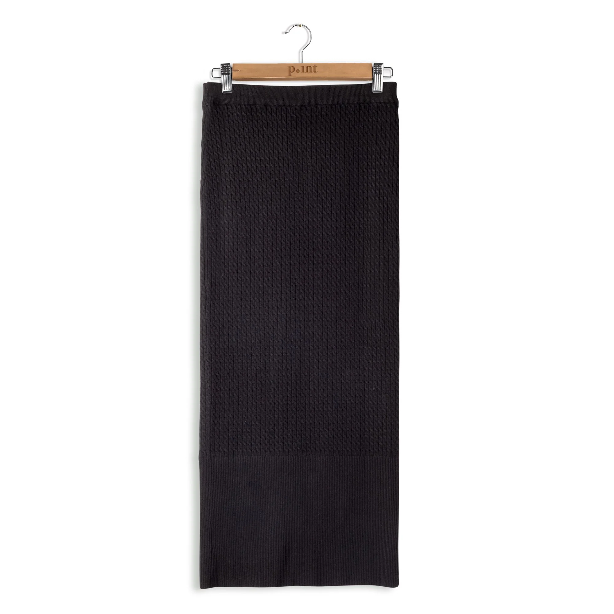 Point Cable Button Skirt - Image 5
