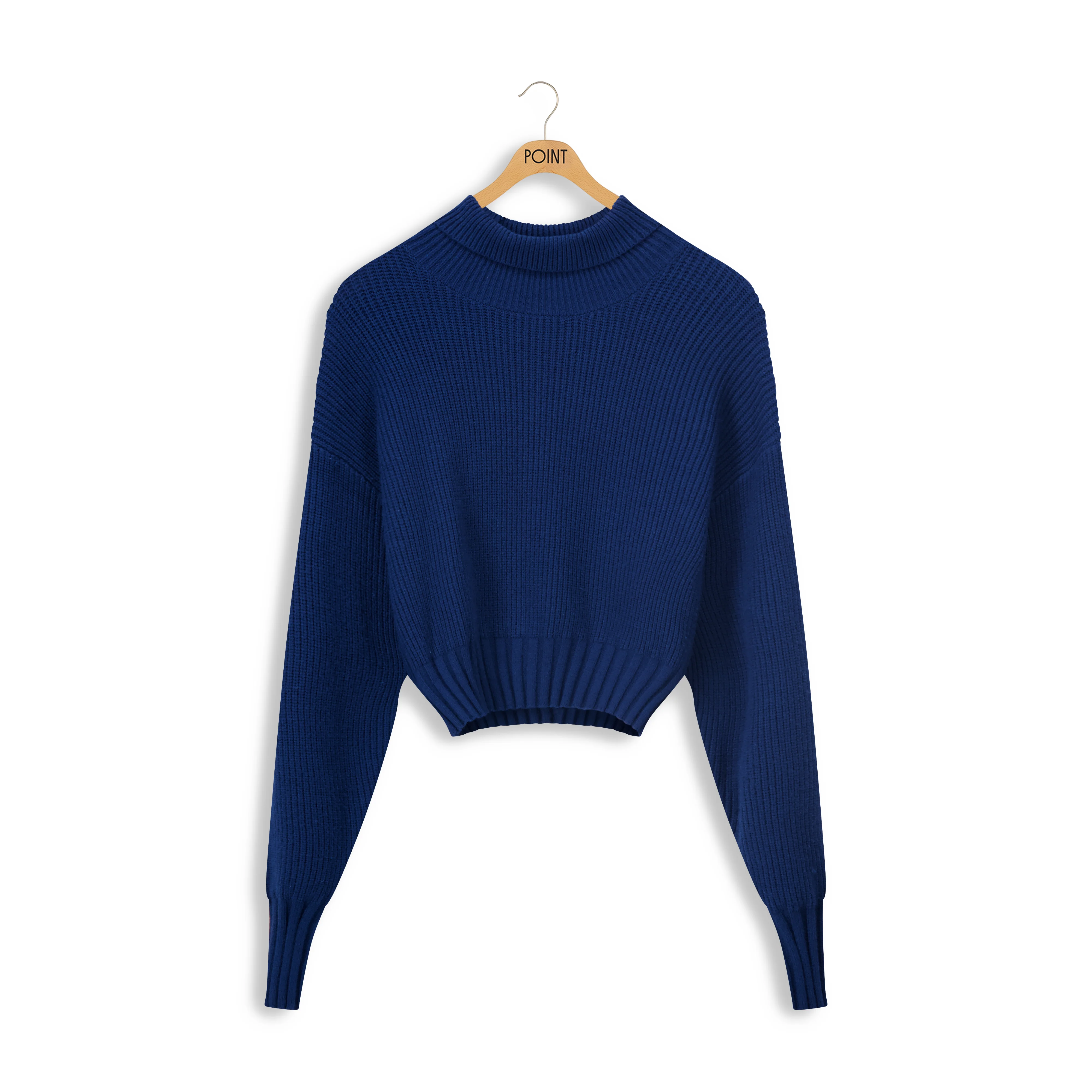 Point Crop Turtleneck Pullover - Image 6