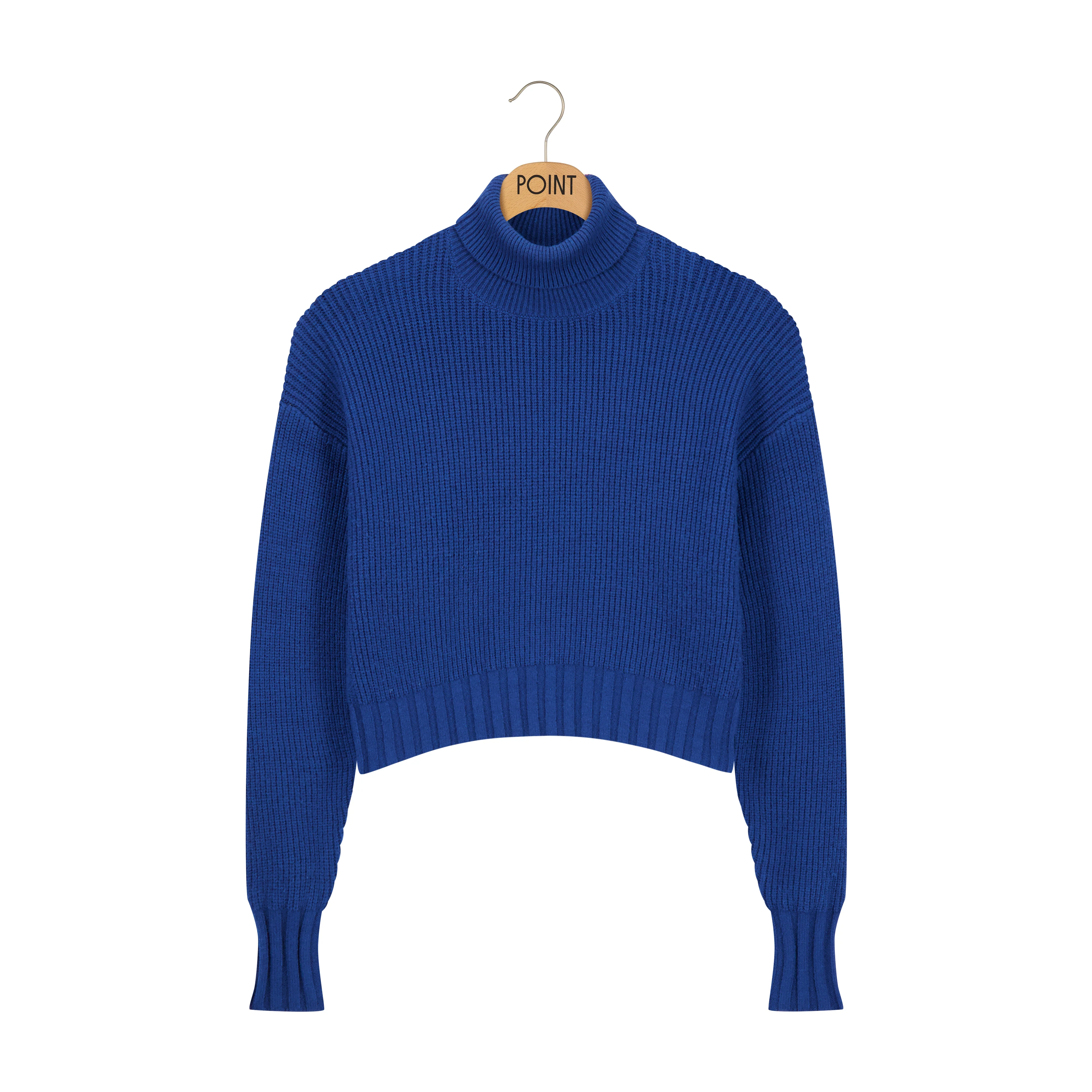 Point Crop Turtleneck Pullover - Image 7