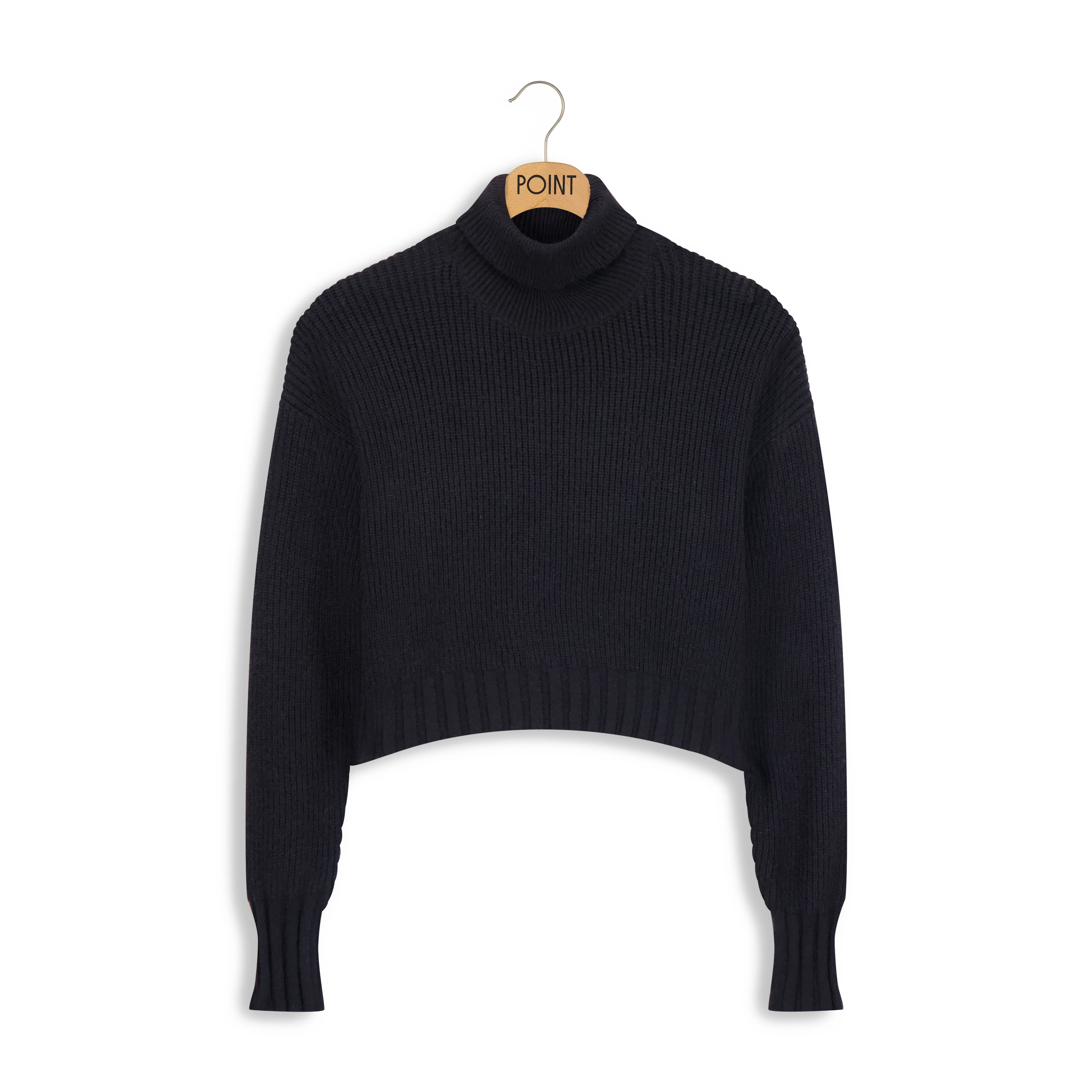 Point Crop Turtleneck Pullover - Image 8