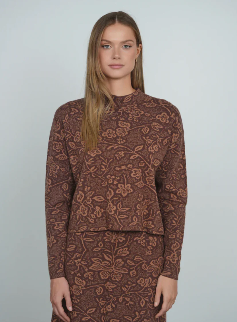 Point Drop Shoulder Sweater - Image 3